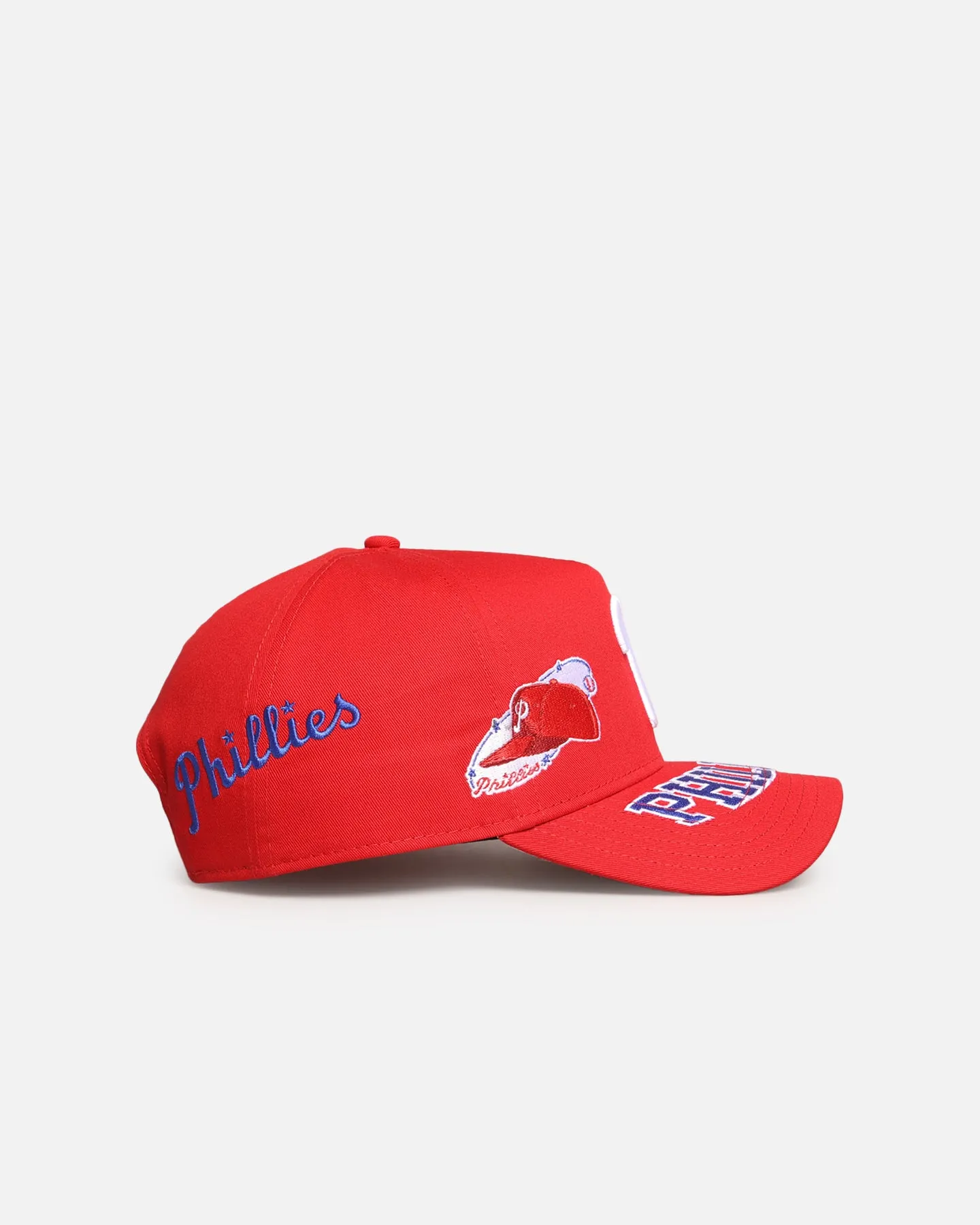 New Era Philadelphia Phillies 'MLB All Over Logos' 9FORTY A-Frame Snapback Official Team Colour sold by Culture Kings product image thumbnail 3