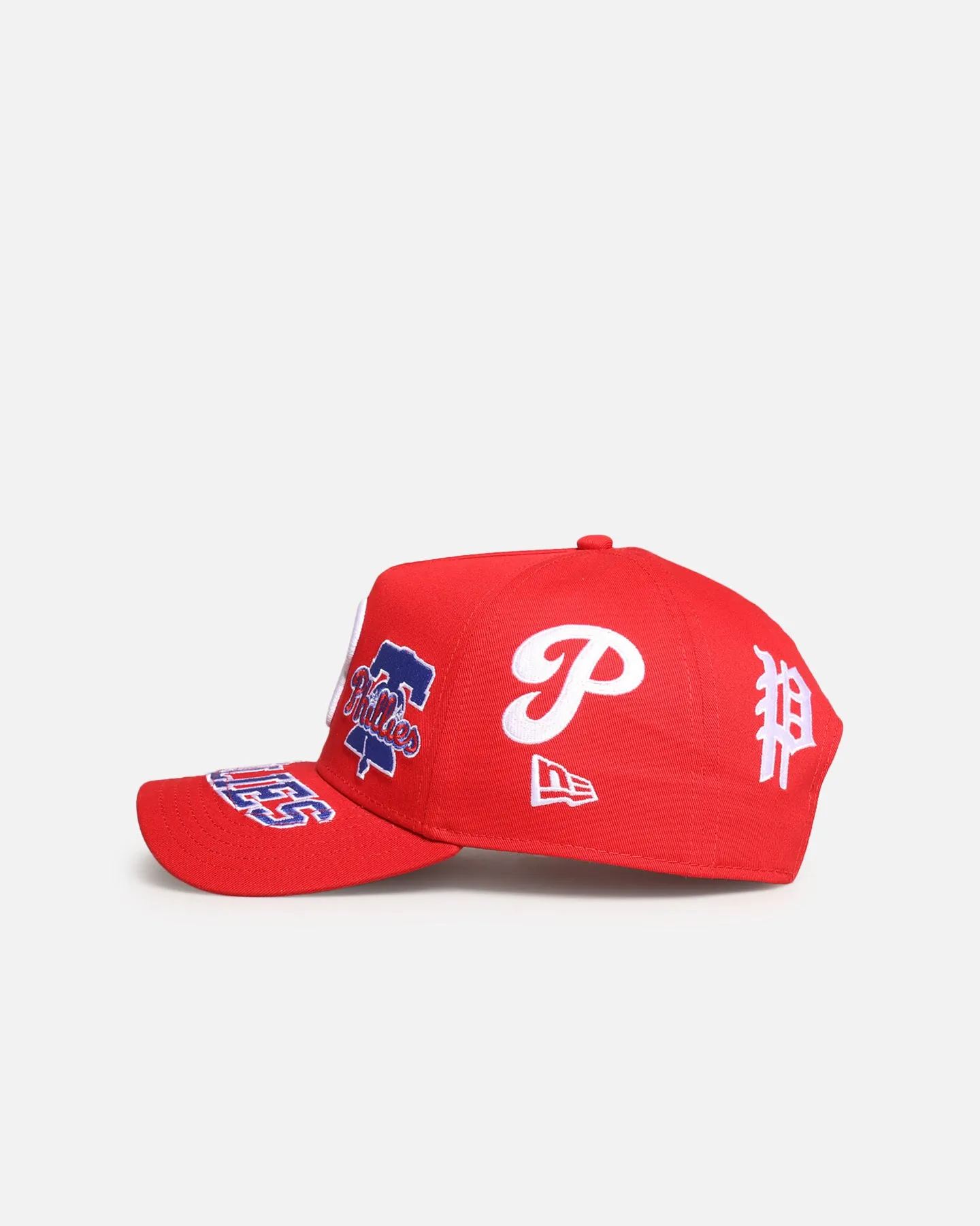 New Era Philadelphia Phillies 'MLB All Over Logos' 9FORTY A-Frame Snapback Official Team Colour sold by Culture Kings product image thumbnail 4