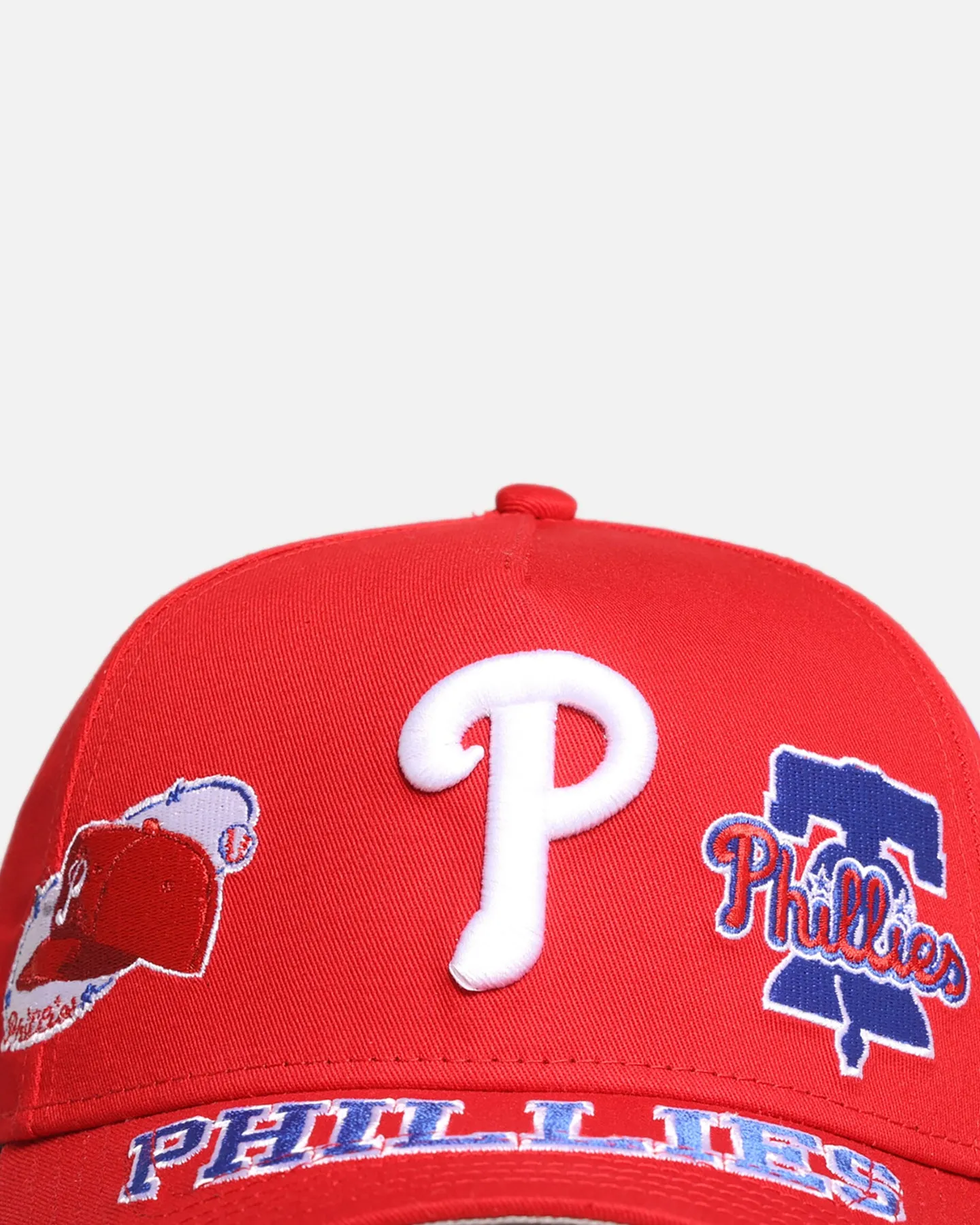 New Era Philadelphia Phillies 'MLB All Over Logos' 9FORTY A-Frame Snapback Official Team Colour sold by Culture Kings product image thumbnail 5