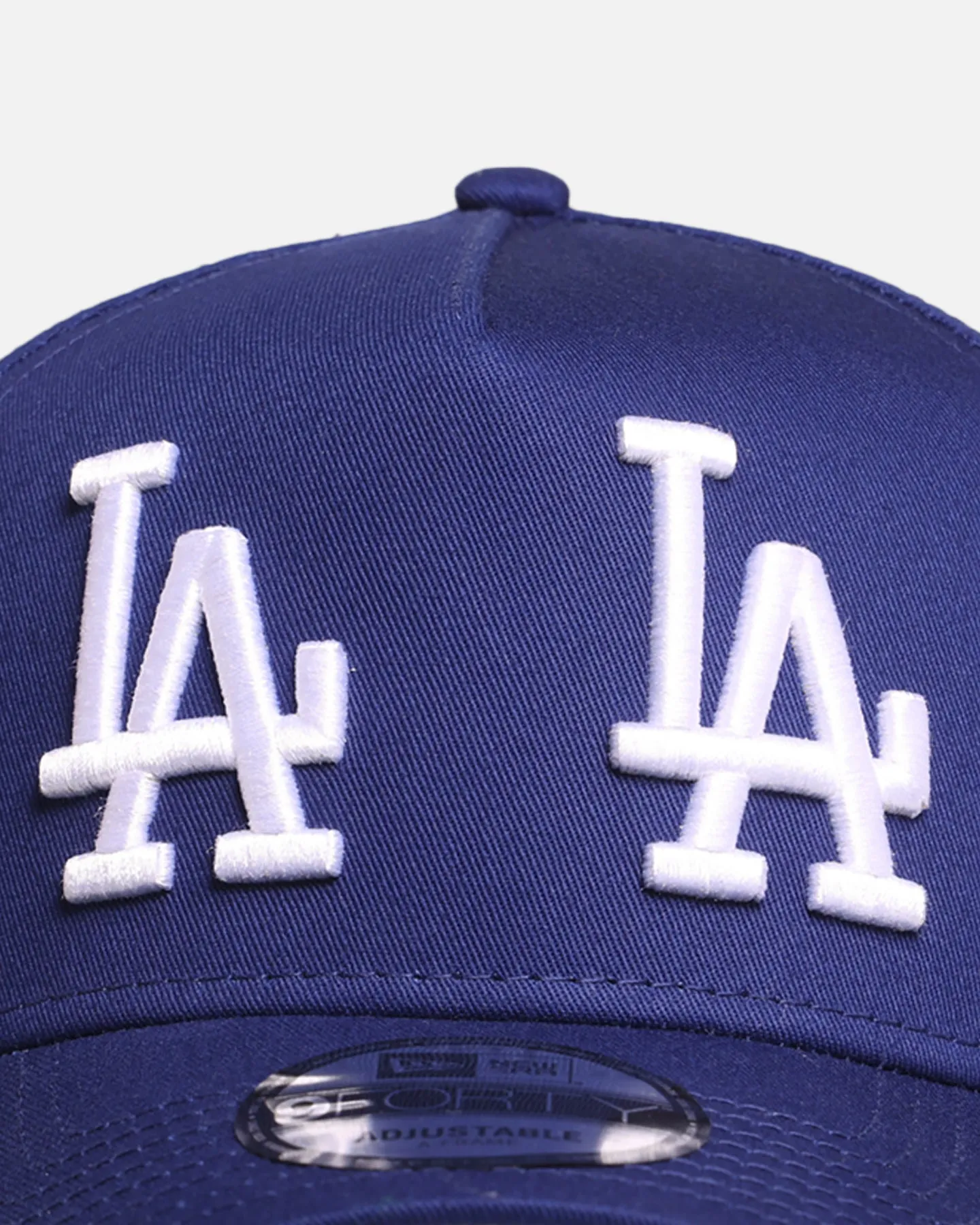 New Era Los Angeles Dodgers 'Double Logo' 9FORTY A-Frame Snapback Official Team Colour sold by Culture Kings product image thumbnail 5