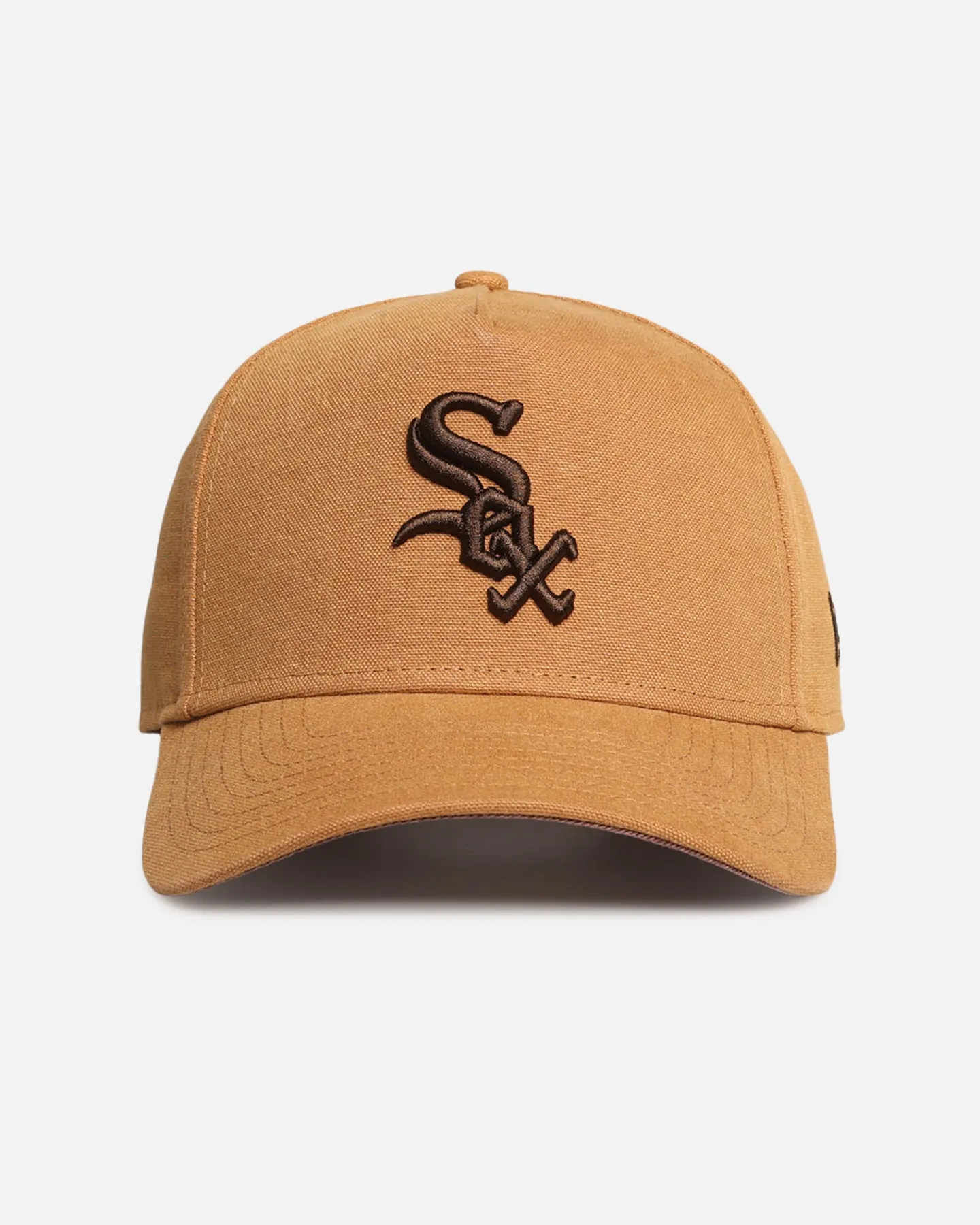 New Era Chicago White Sox 'Washed Canvas' 9FORTY A-Frame Snapback Bronze sold by Culture Kings