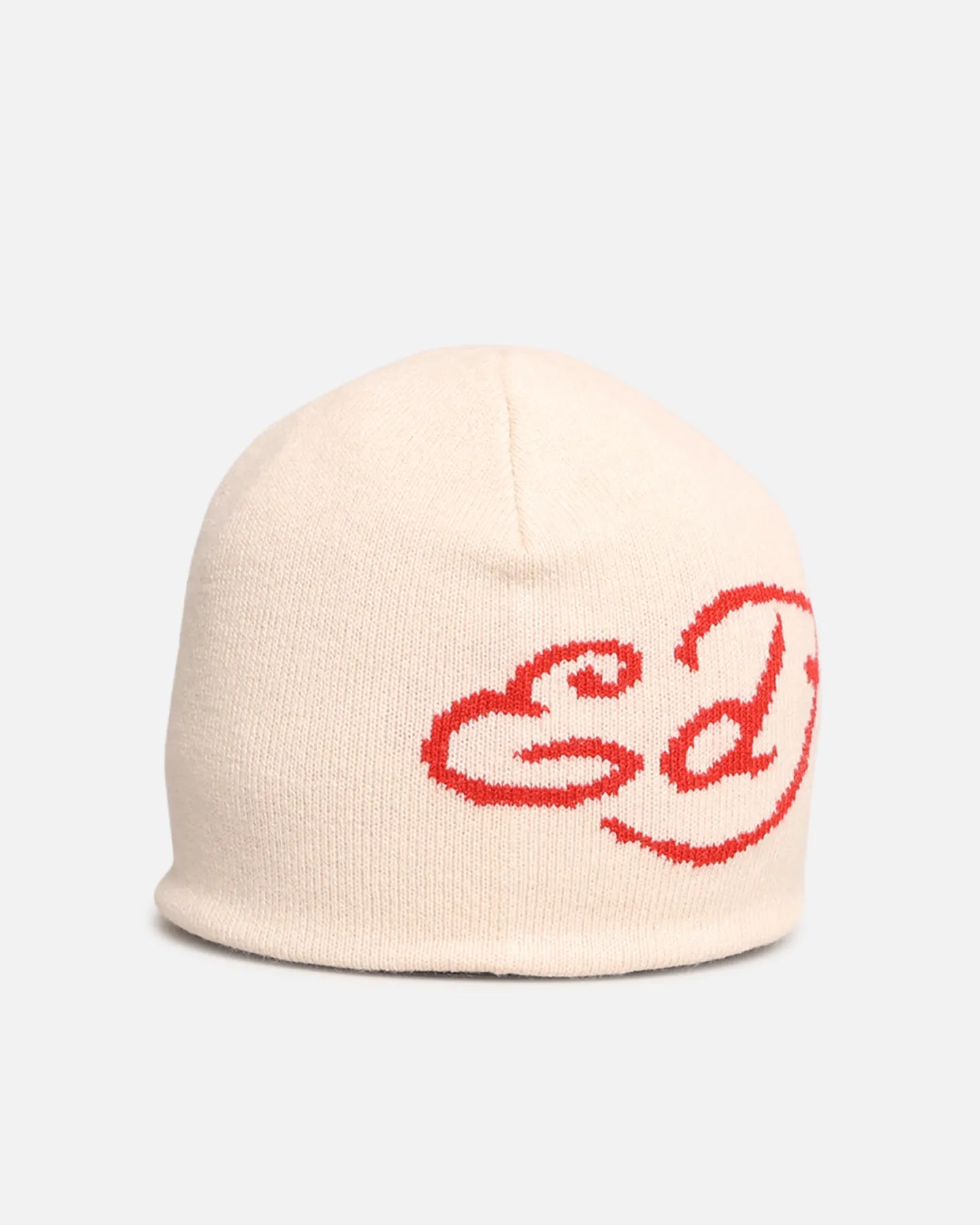 Ed Hardy Script Skull Knit Beanie Off White sold by Culture Kings product image thumbnail 3