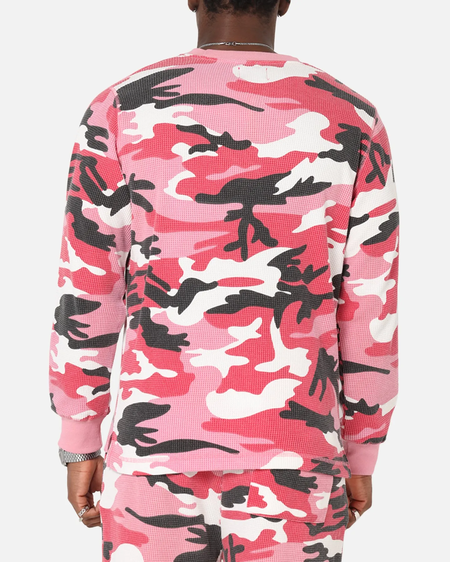 XXIII Printed Thermal Long Sleeve T-Shirt Pink Camo sold by Culture Kings product image thumbnail 3