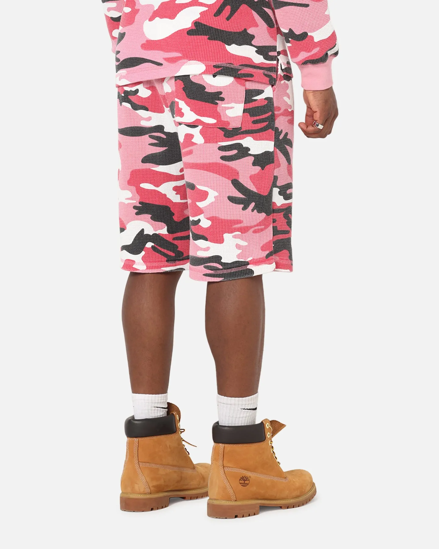 XXIII Printed Thermal Shorts Pink Camo sold by Culture Kings product image thumbnail 5