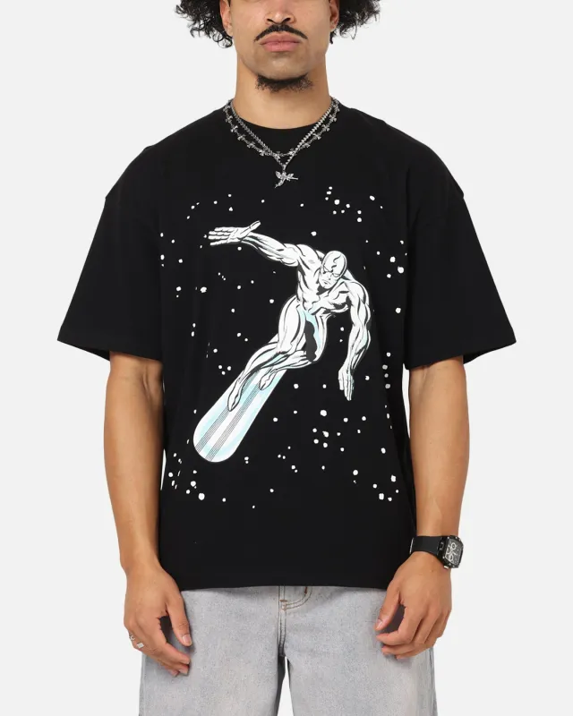 73Studio Marvel Fantastic Four Silver Surfer Saga T-Shirt Black sold by Culture Kings