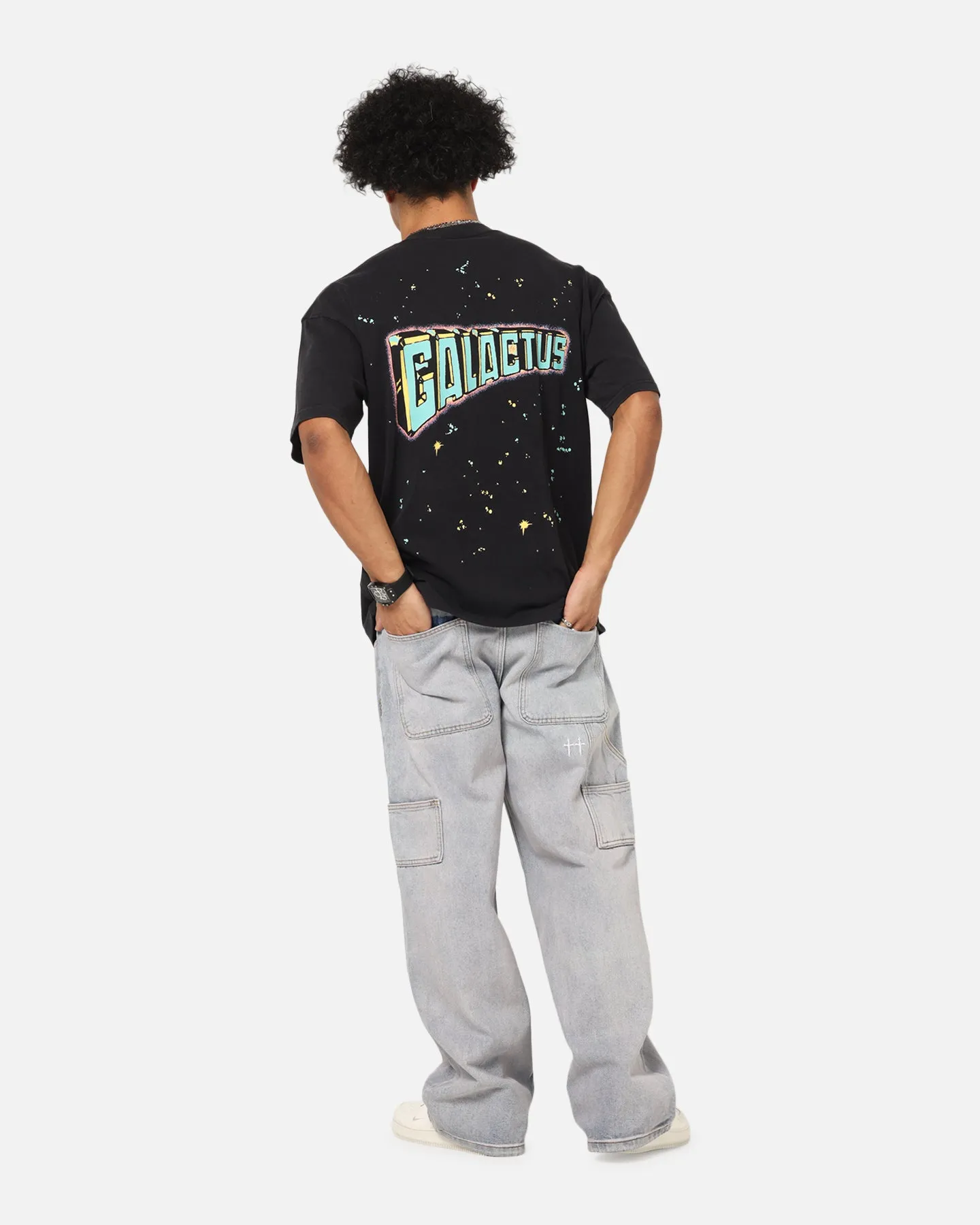 73Studio Marvel Fantastic Four Galactus Universe T-Shirt Black Acidwash sold by Culture Kings product image thumbnail 4