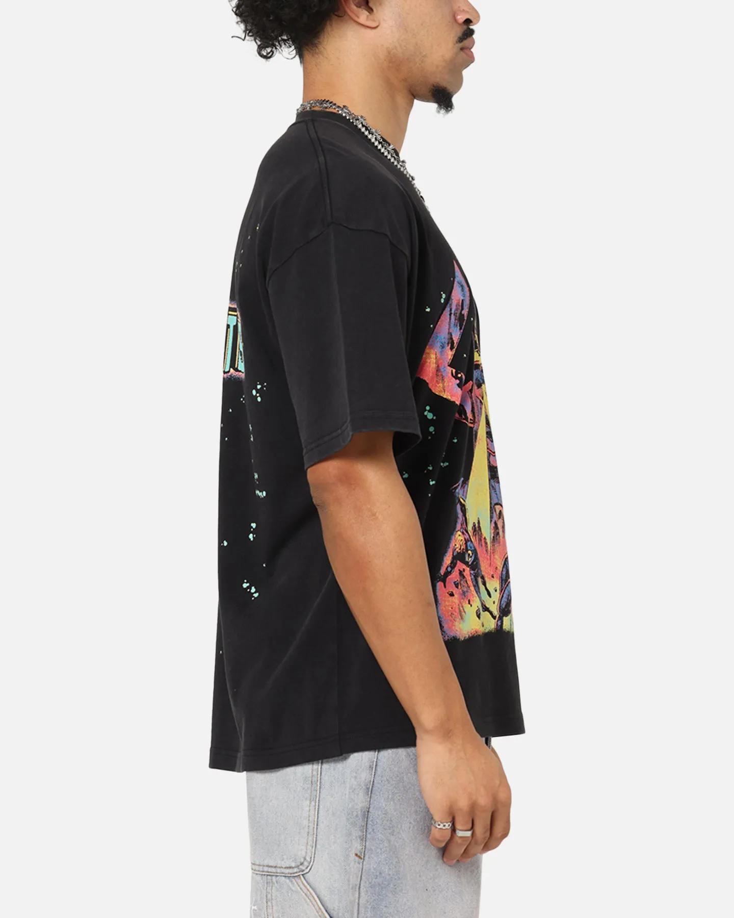 73Studio Marvel Fantastic Four Galactus Universe T-Shirt Black Acidwash sold by Culture Kings product image thumbnail 5