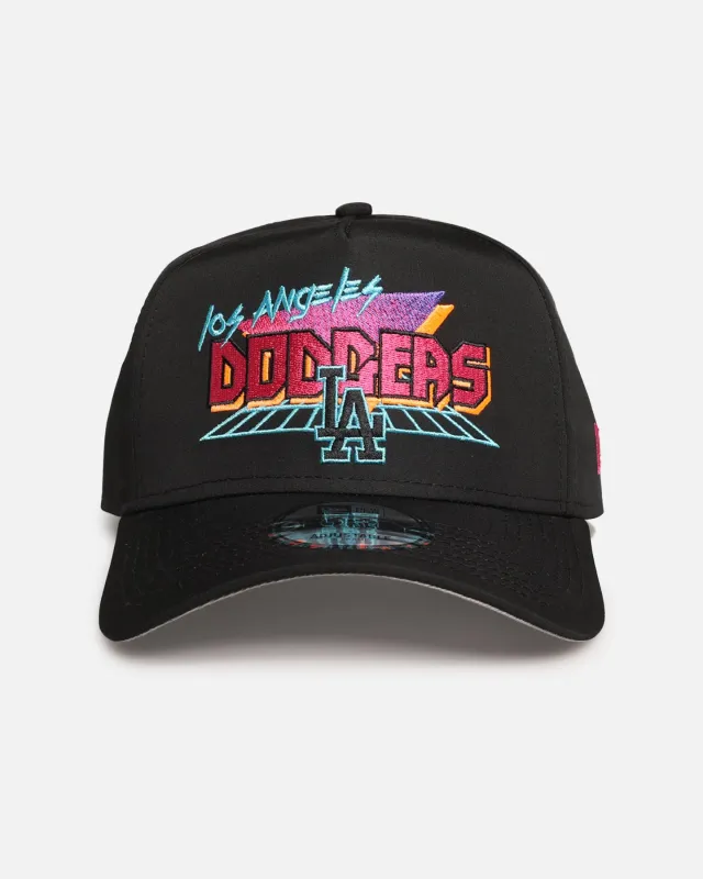 New Era Los Angeles Dodgers 'Retro Arcade' 9FORTY A-Frame Snapback Black sold by Culture Kings