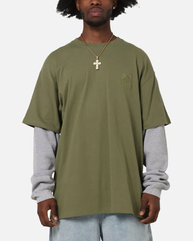 X-Large 91 Double Layer T-Shirt Pigment Olive made by Culture Kings