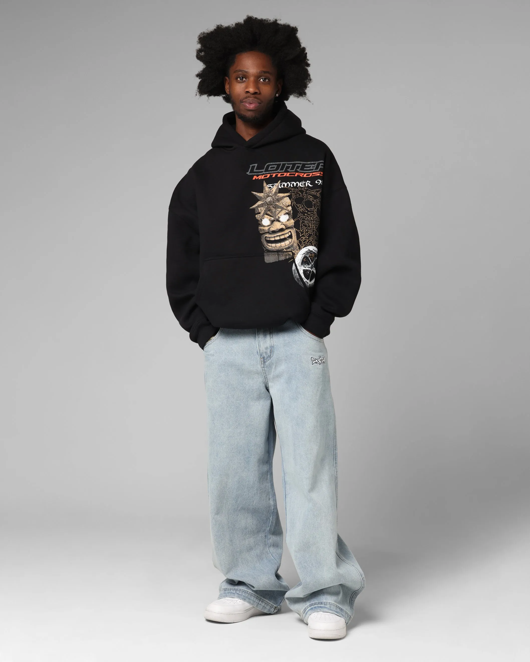 Loiter Summer Motocross Hoodie Black sold by Culture Kings product image thumbnail 4