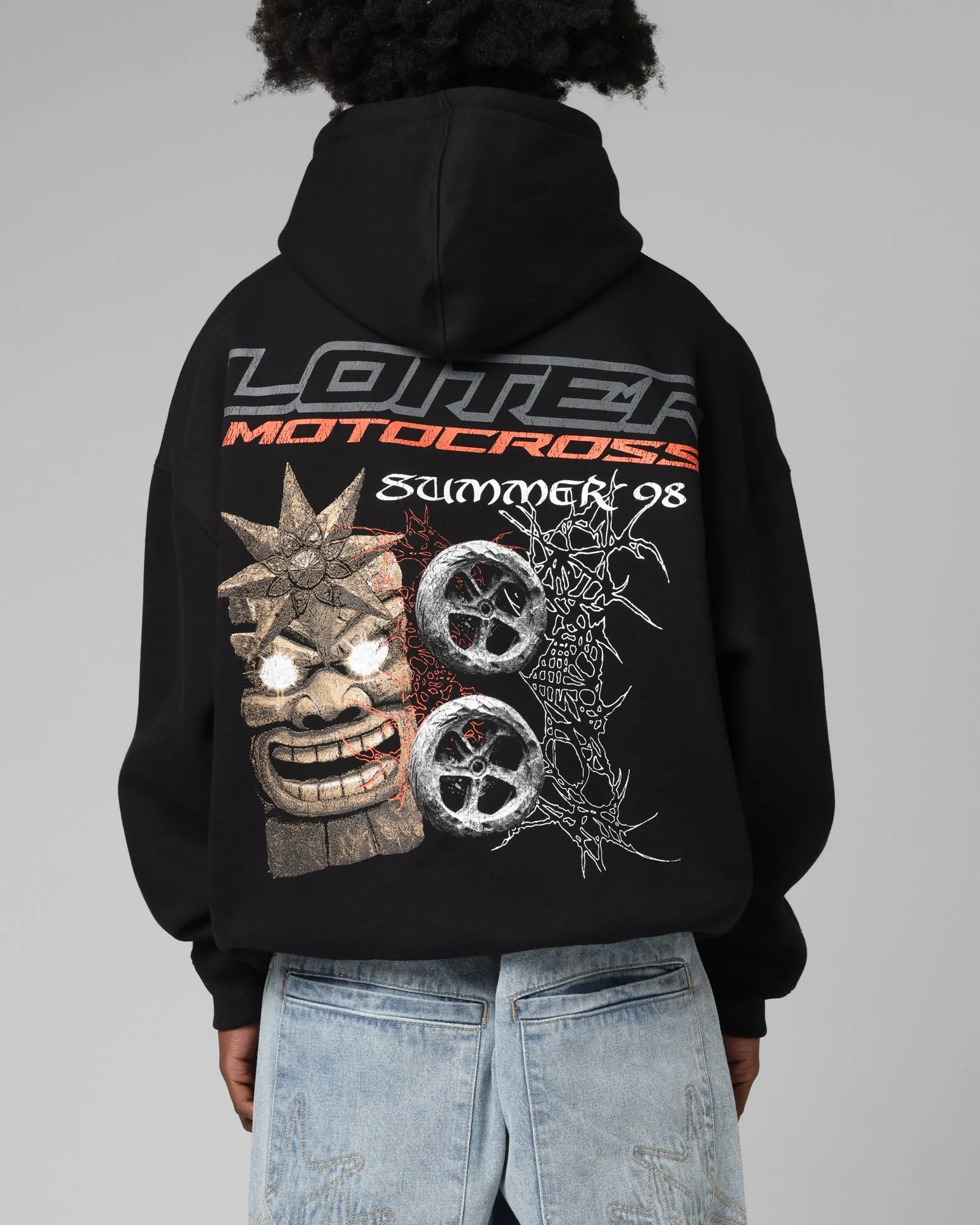 Loiter Summer Motocross Hoodie Black sold by Culture Kings
