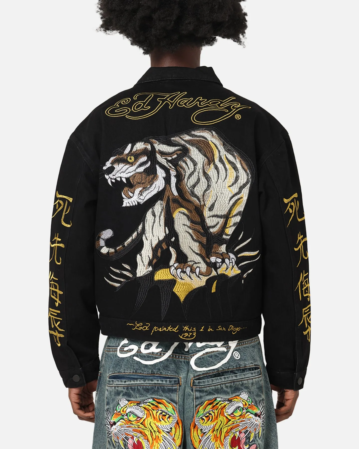 Ed Hardy Never Again Jacket Black sold by Culture Kings product image thumbnail 2