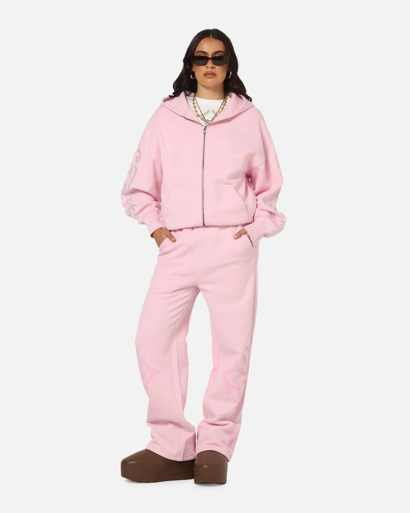 Ed Hardy Trinity Zip Hoodie Pink sold by Culture Kings product image thumbnail 3