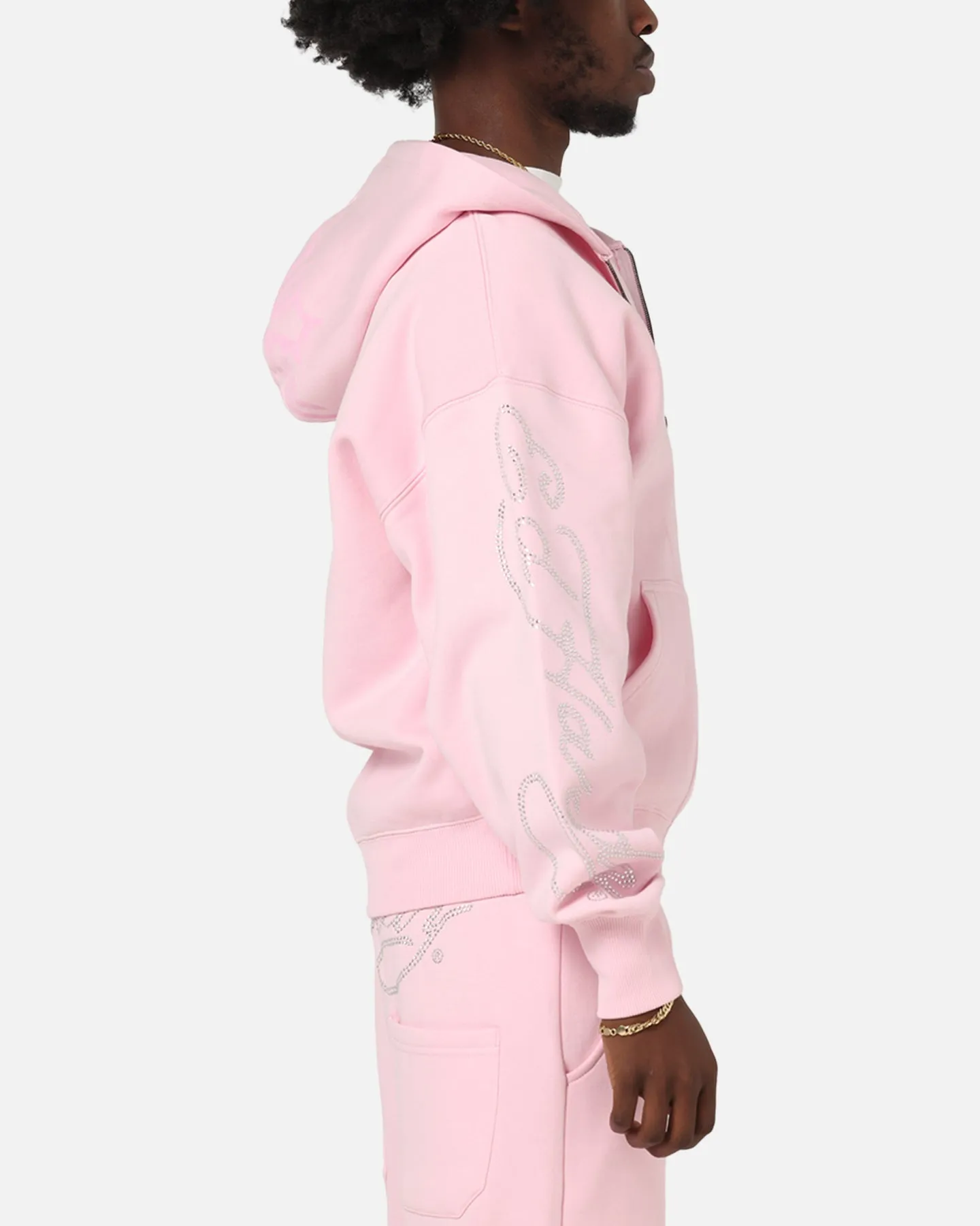 Ed Hardy Trinity Zip Hoodie Pink sold by Culture Kings product image thumbnail 5