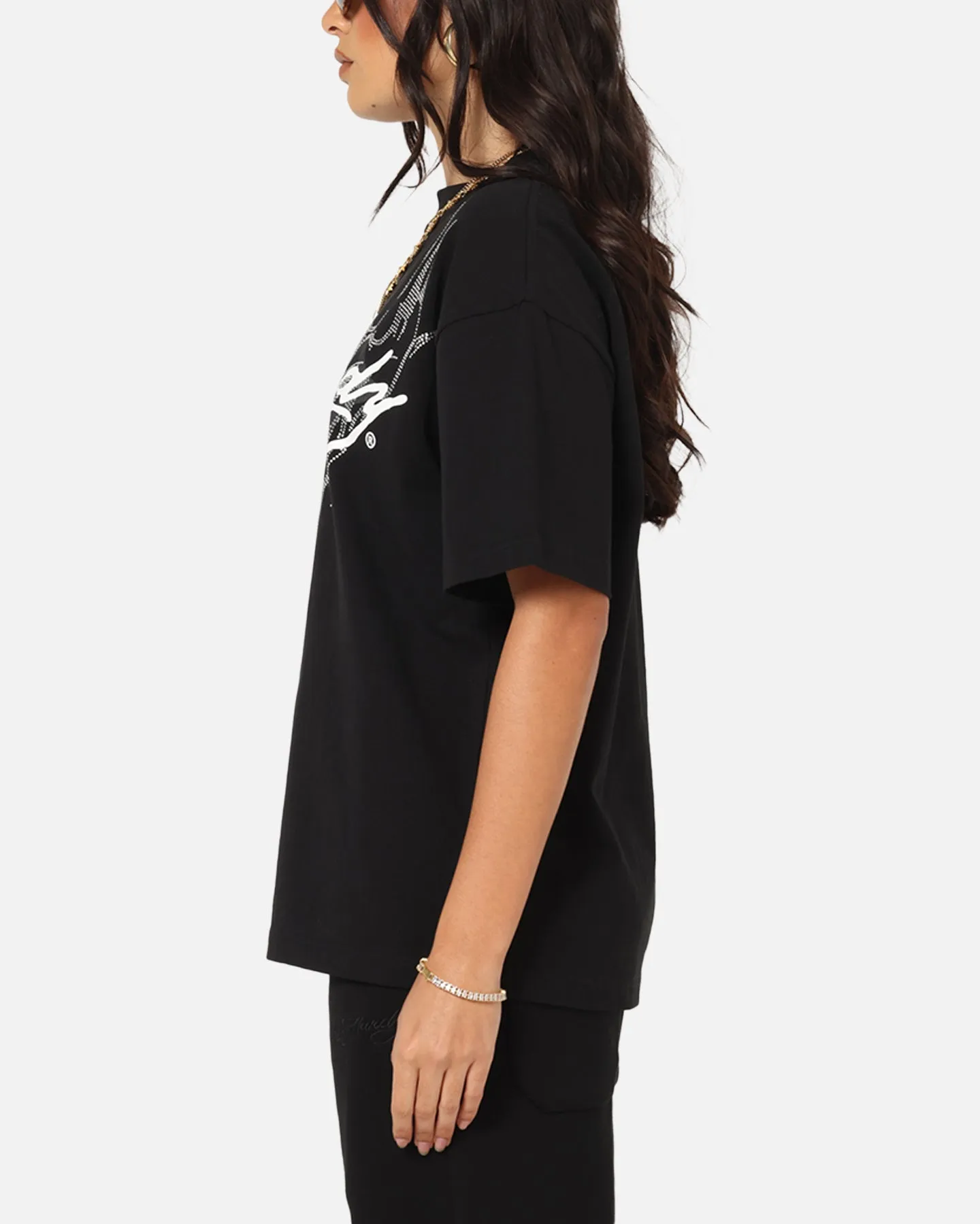 Ed Hardy Trinity Rhinestone T-Shirt Black sold by Culture Kings product image thumbnail 5