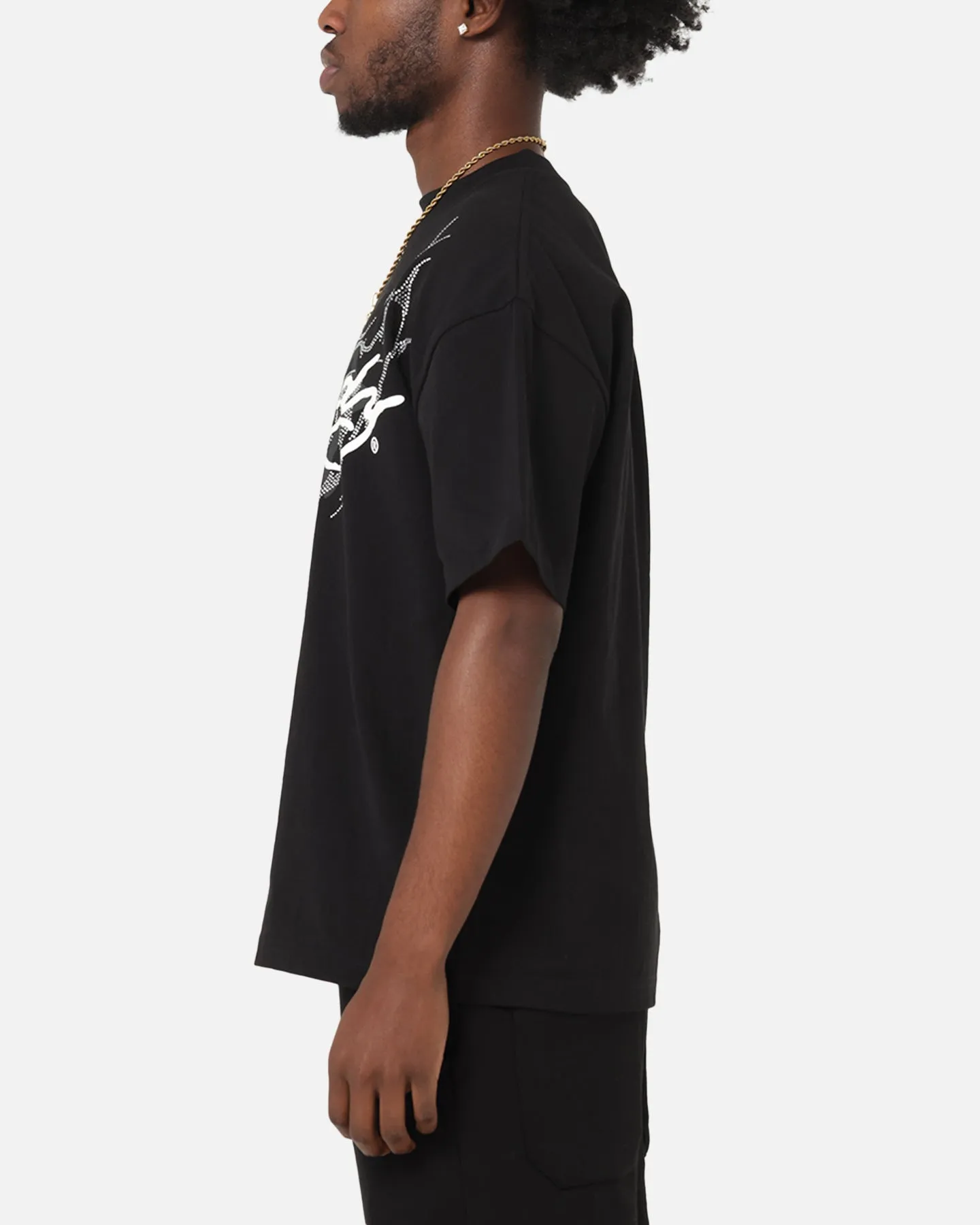 Ed Hardy Trinity Rhinestone T-Shirt Black sold by Culture Kings product image thumbnail 5