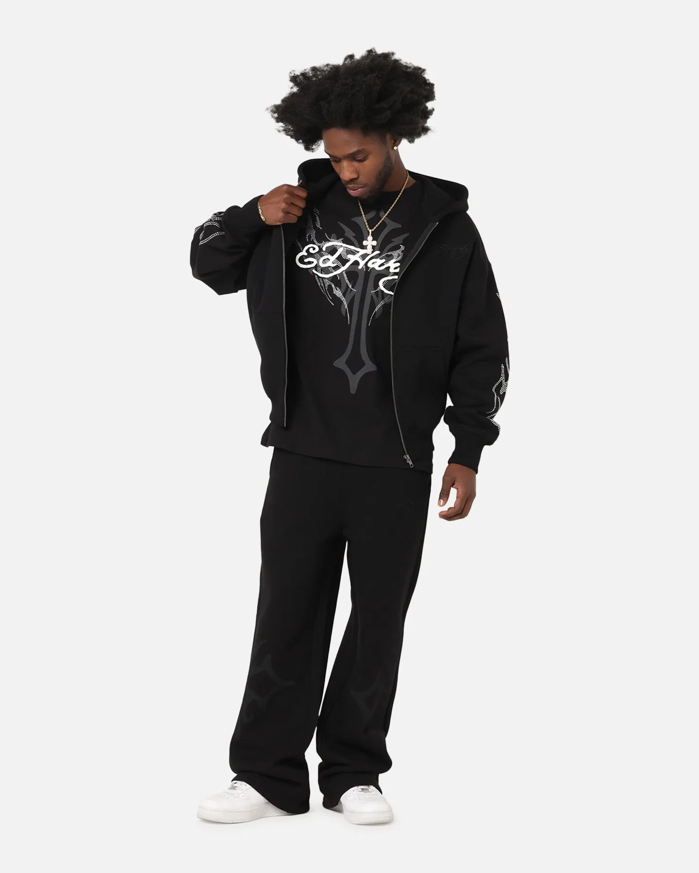 Ed Hardy Trinity Sweatpants Black sold by Culture Kings product image thumbnail 2