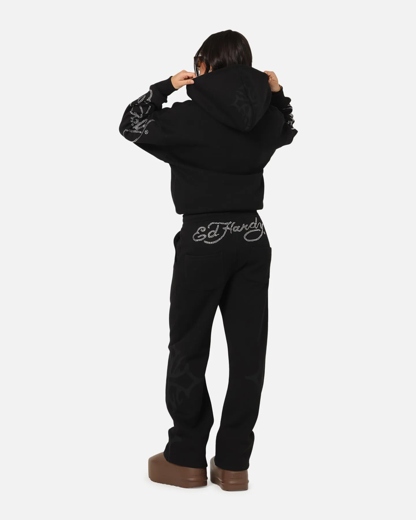 Ed Hardy Trinity Zip Hoodie Black sold by Culture Kings product image thumbnail 4