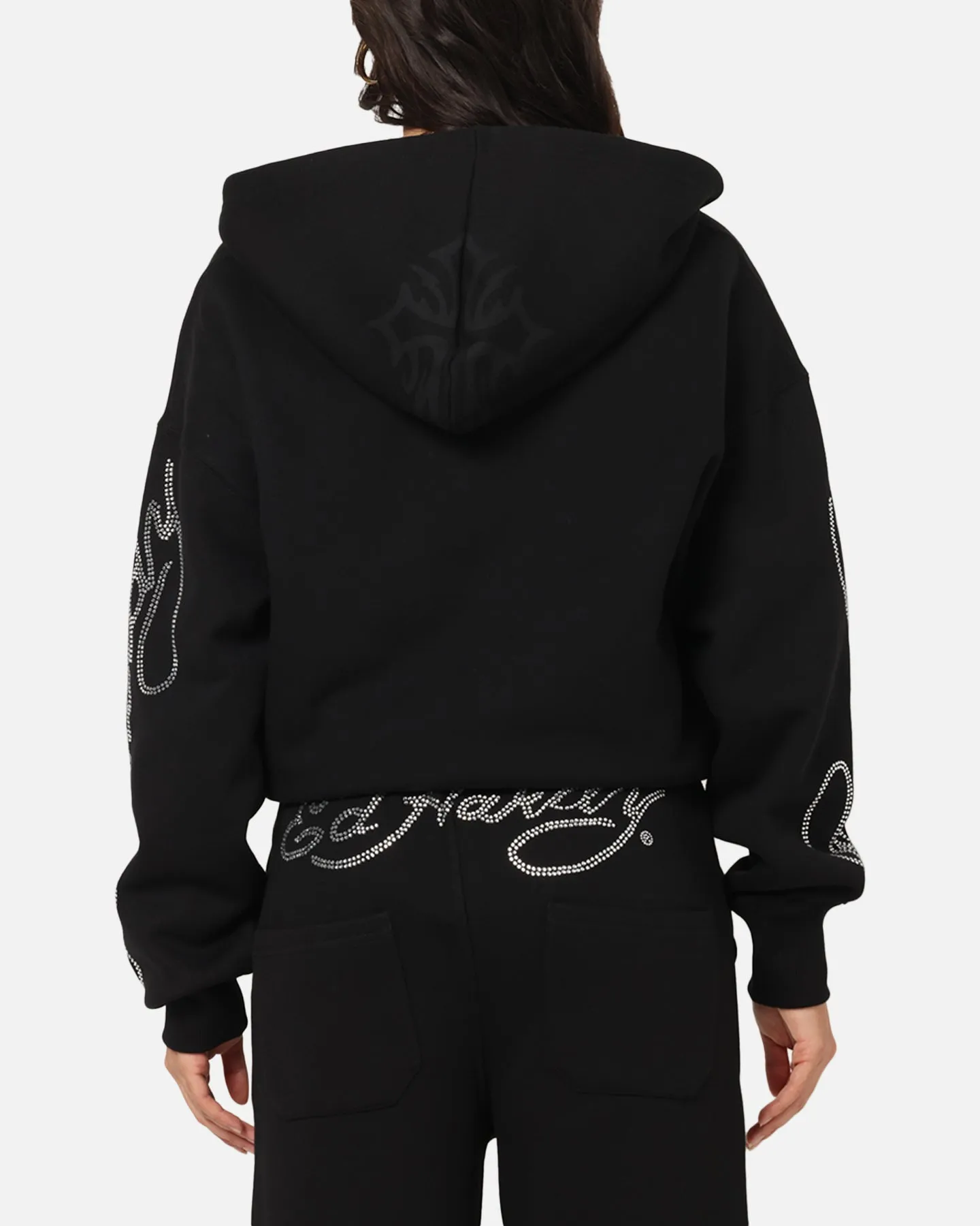 Ed Hardy Trinity Zip Hoodie Black sold by Culture Kings product image thumbnail 3