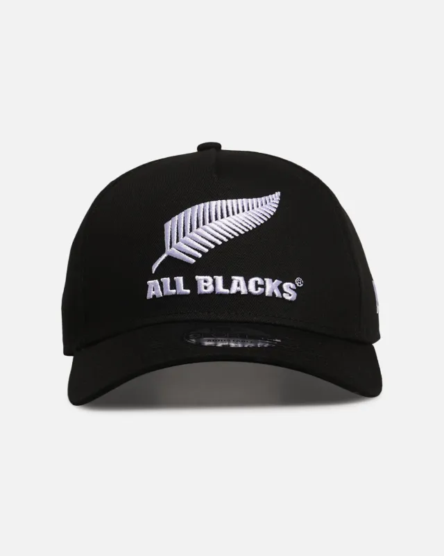 New Era New Zealand All Blacks 'All Blacks Collection' 9FORTY A-Frame Snapback Black/White made by New Era