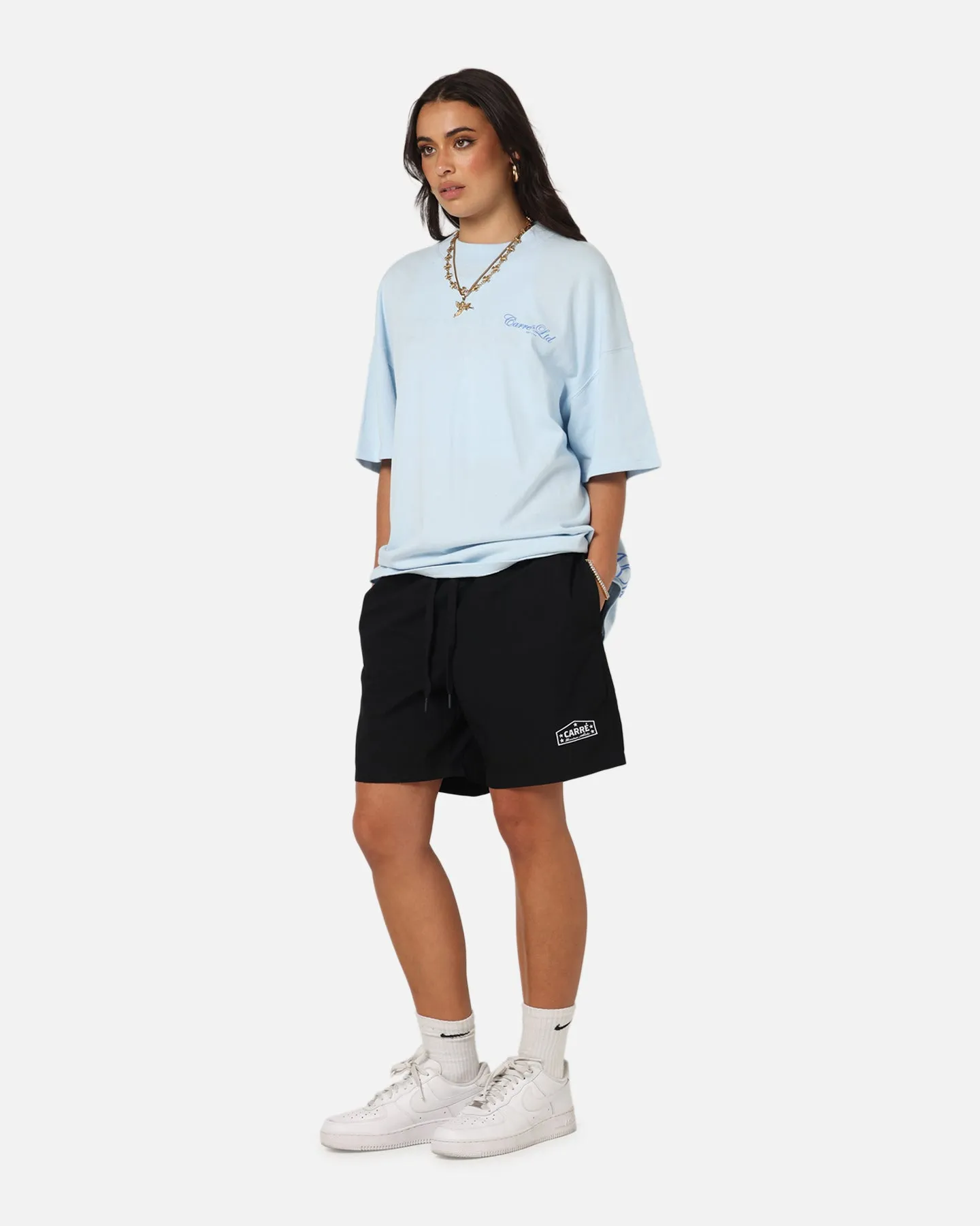 Carre Block Star Beach Shorts Black sold by Culture Kings product image thumbnail 2