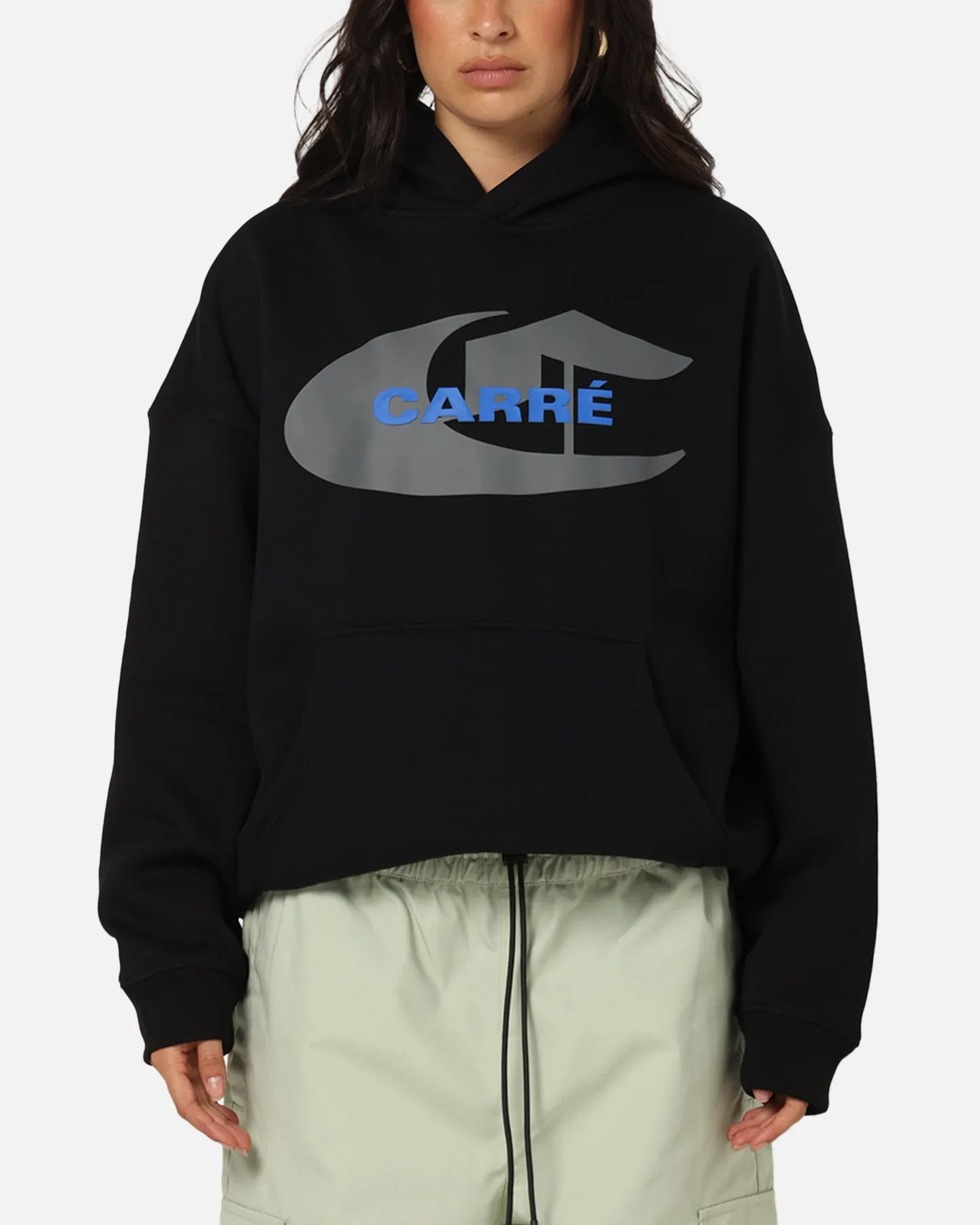 Carre Crested Hoodie Black sold by Culture Kings