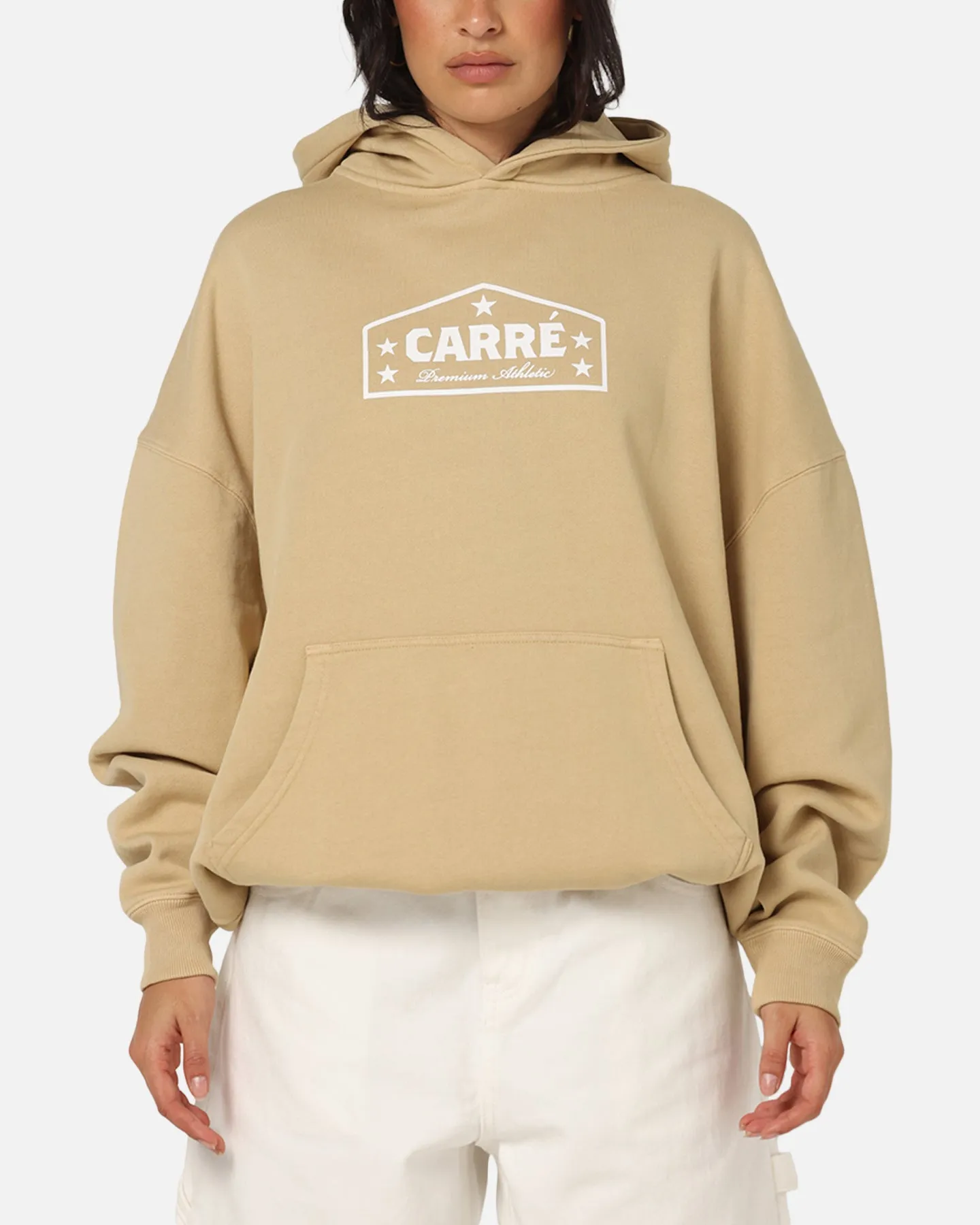 Carre Block Star Hoodie Stone sold by Culture Kings