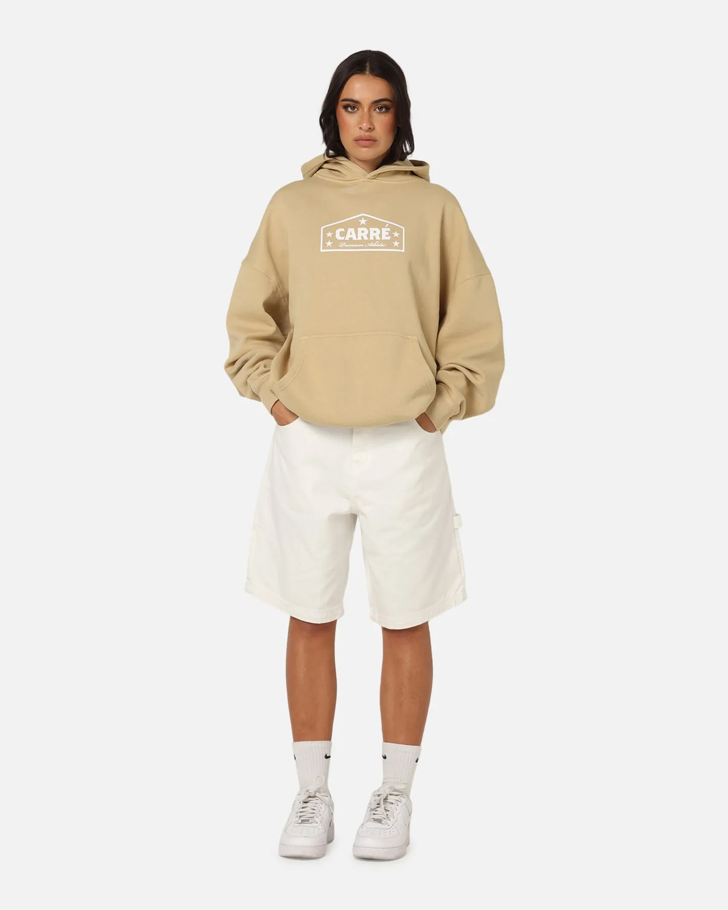 Carre Block Star Hoodie Stone sold by Culture Kings product image thumbnail 2