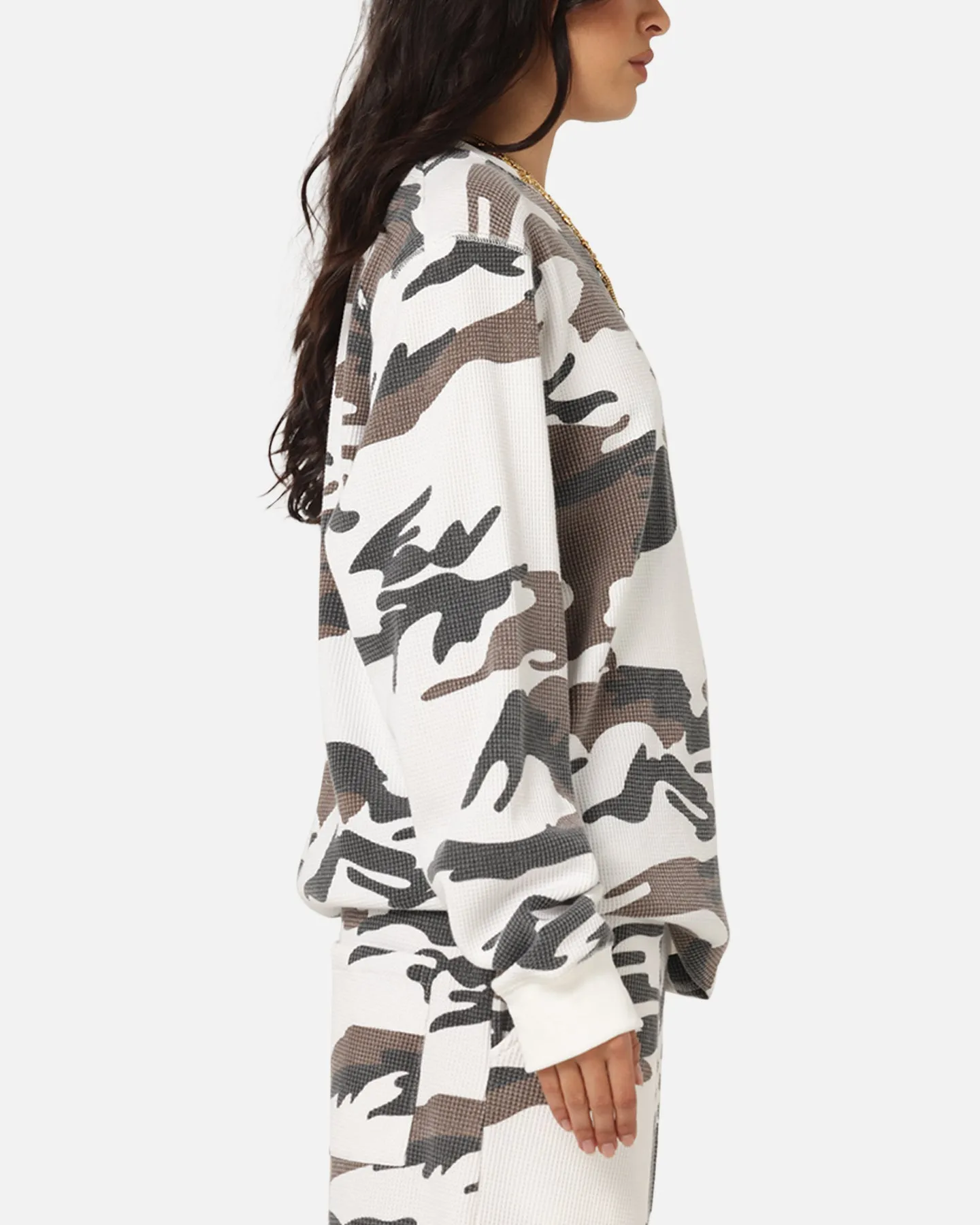 XXIII Printed Thermal Long Sleeve T-Shirt Snow Camo sold by Culture Kings product image thumbnail 4