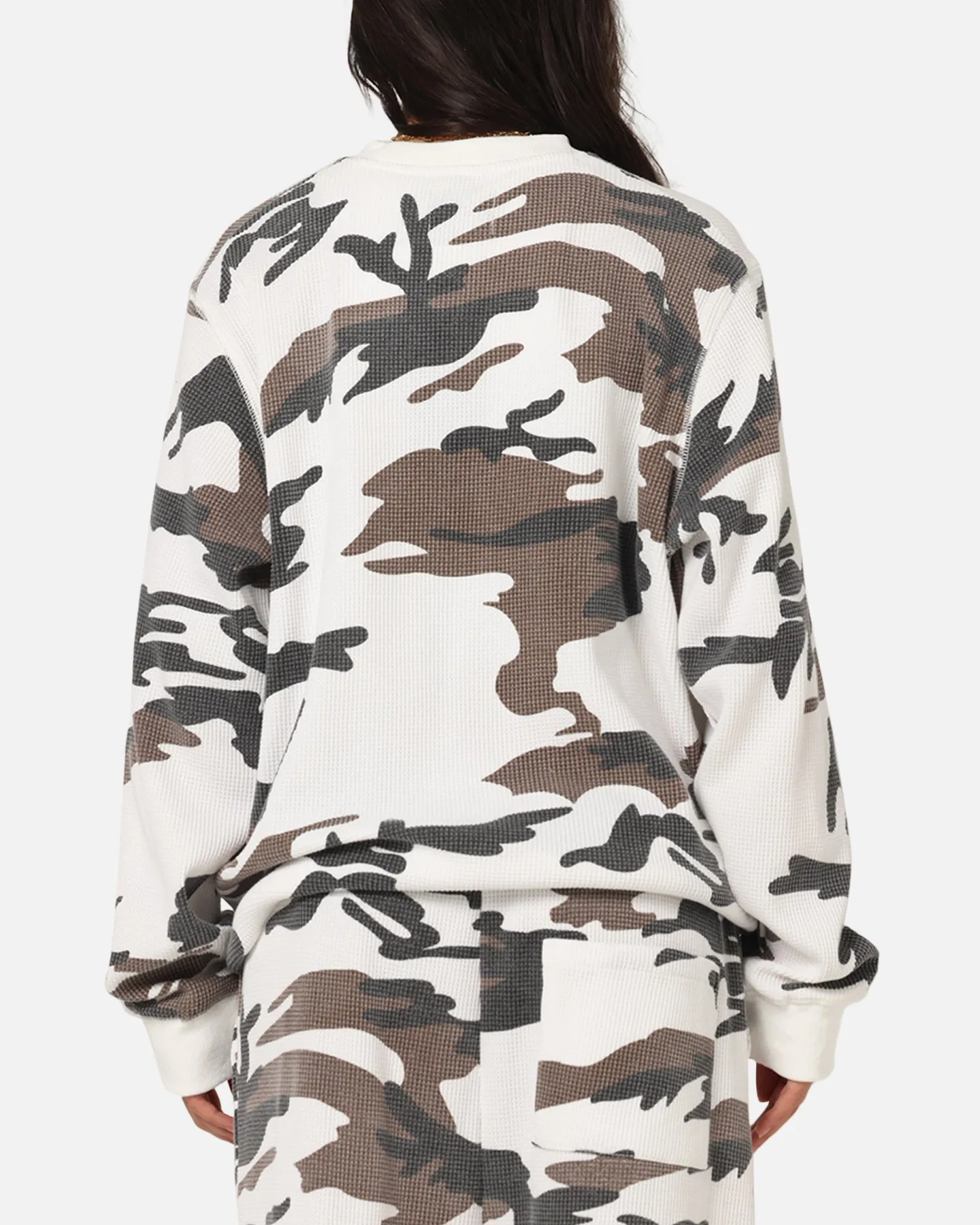 XXIII Printed Thermal Long Sleeve T-Shirt Snow Camo sold by Culture Kings product image thumbnail 3