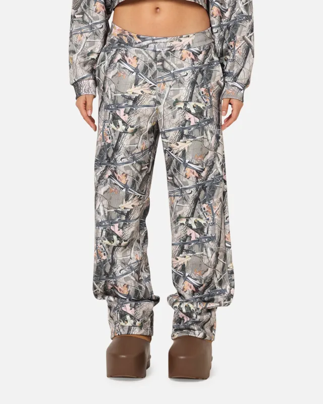 Ed Hardy Women's Camouflage Trackpants Real Tree Camo made by Ed Hardy