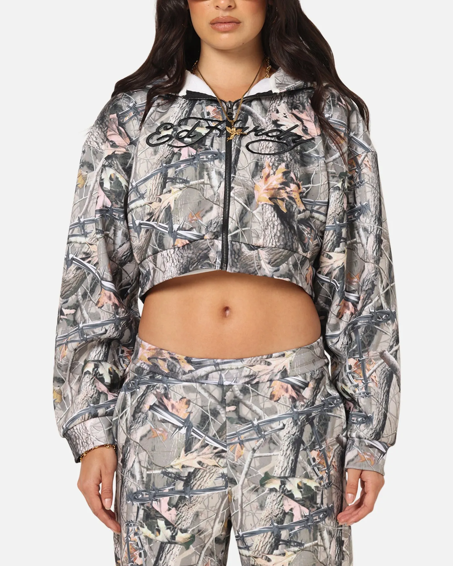 Ed Hardy Women's Butterfly Effect Hoodie Real Tree Camo sold by Culture Kings product image thumbnail 2