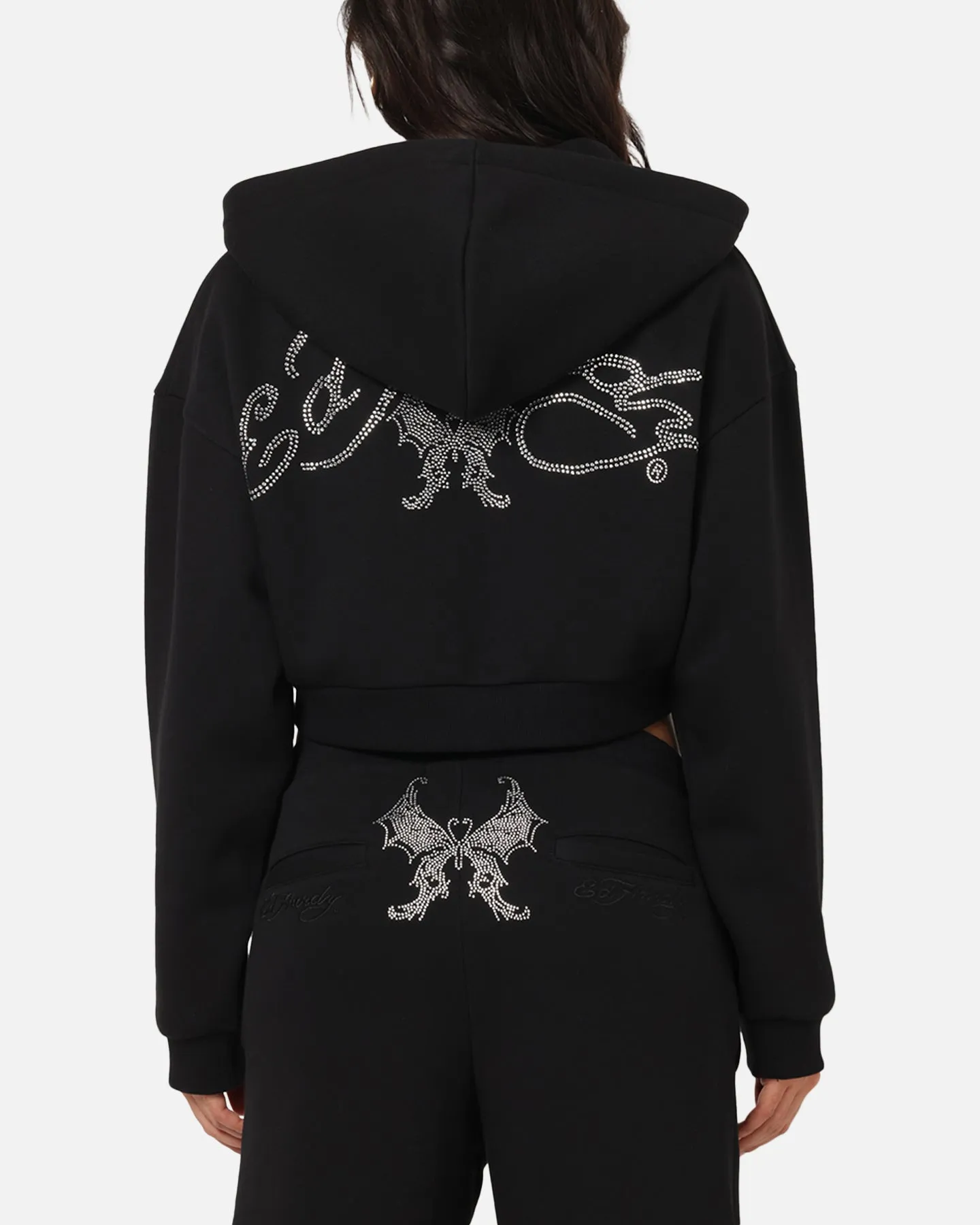 Ed Hardy Women's Butterfly Effect Hoodie Black sold by Culture Kings