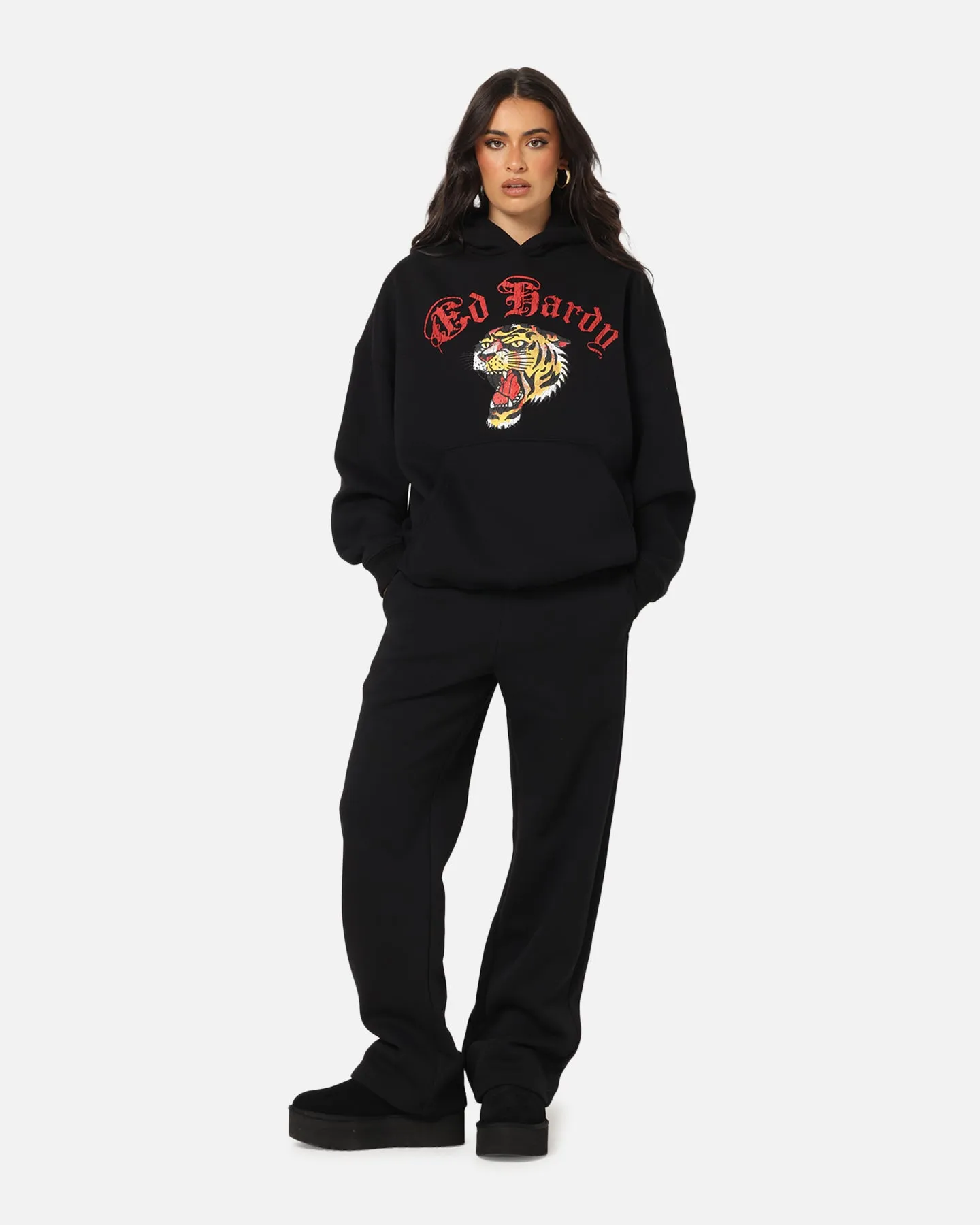 Ed Hardy Tiger Wrath Hoodie Black sold by Culture Kings product image thumbnail 2