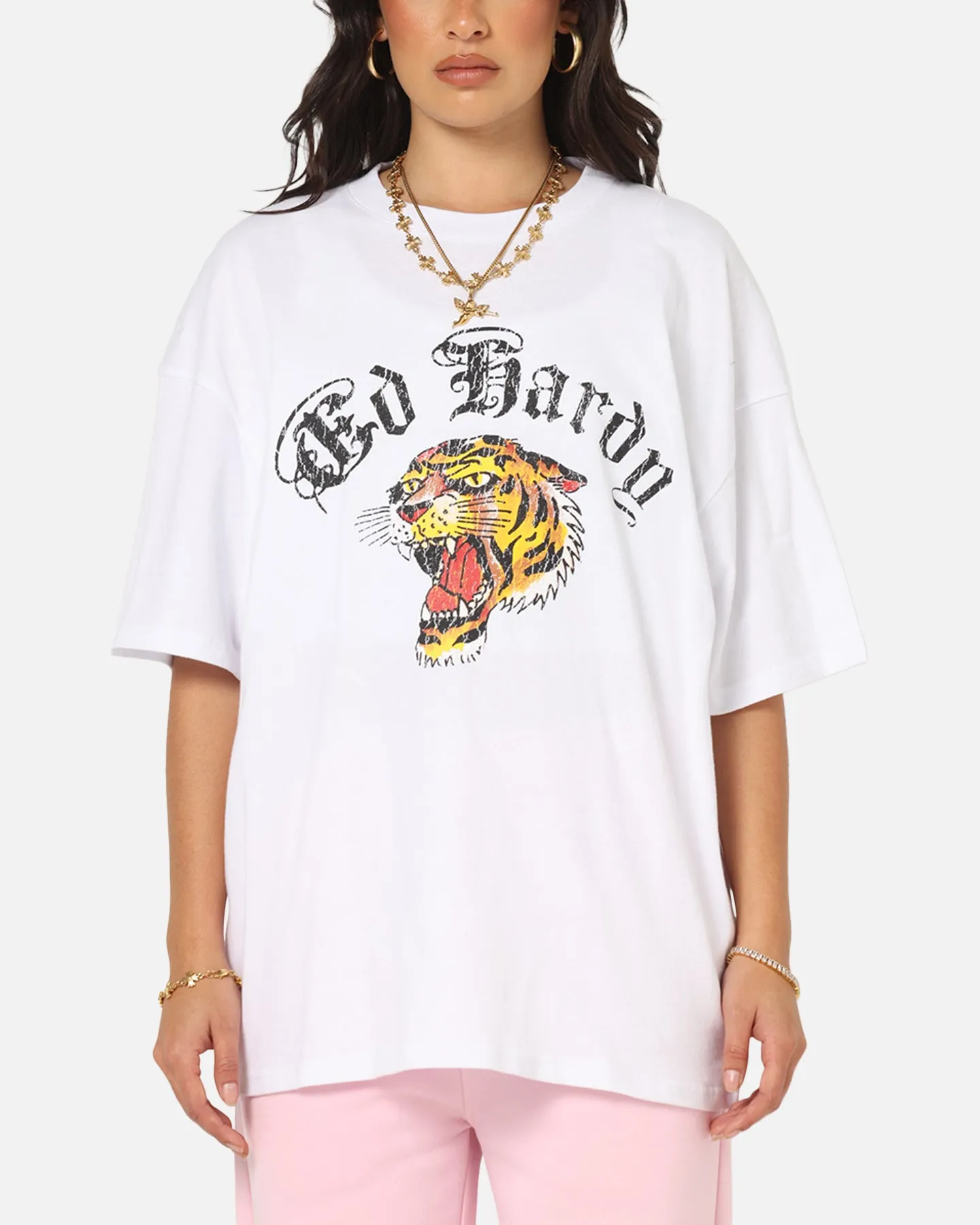 Ed Hardy Tiger Wrath T-Shirt White sold by Culture Kings