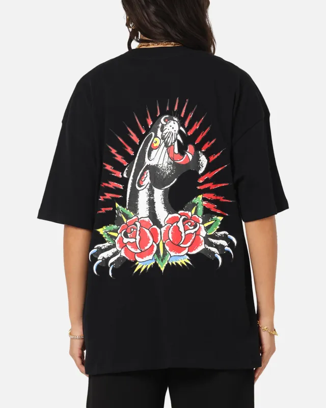 Ed Hardy Panther Ray T-Shirt Black sold by Culture Kings