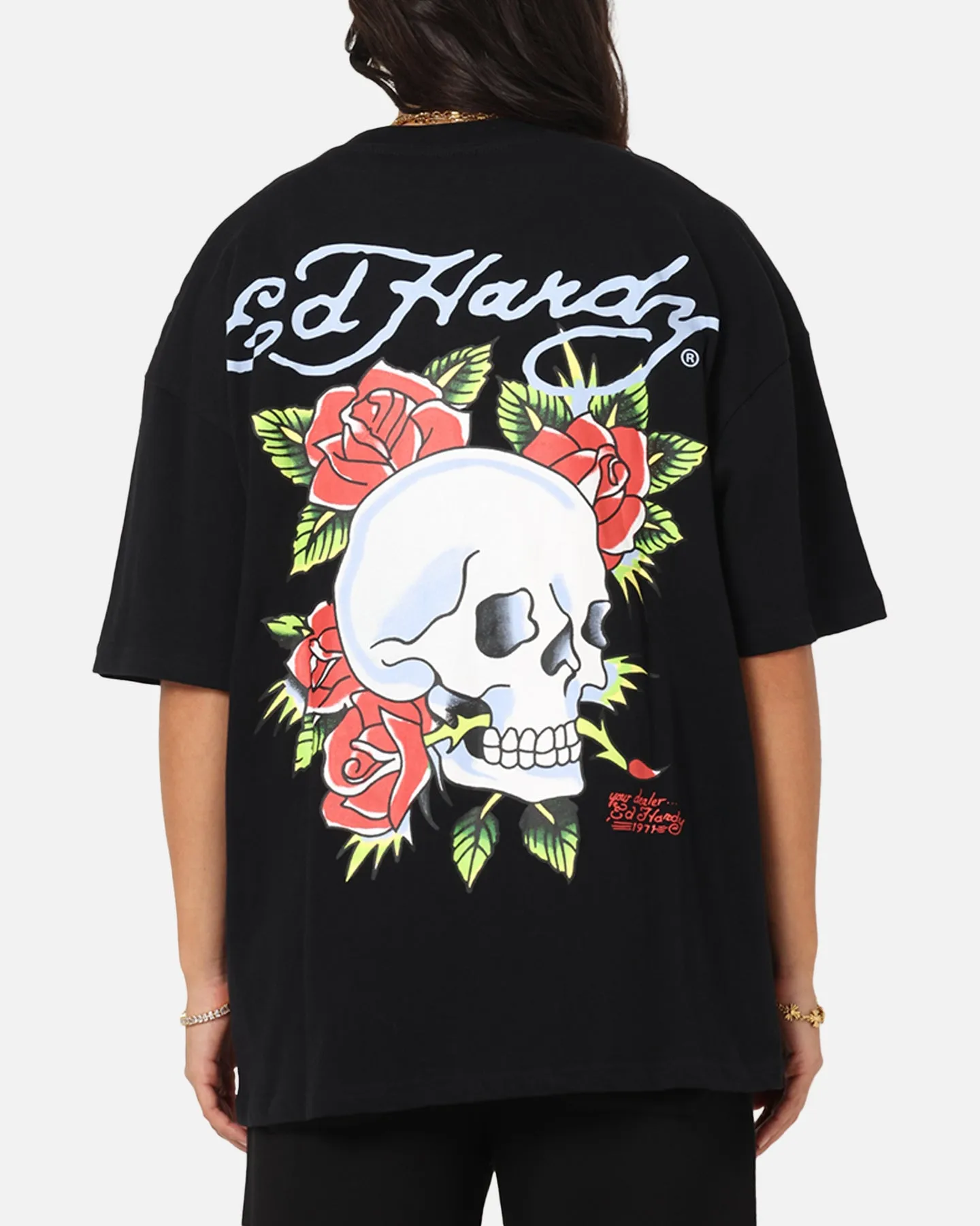 Ed Hardy Death & Bloom T-Shirt Black sold by Culture Kings