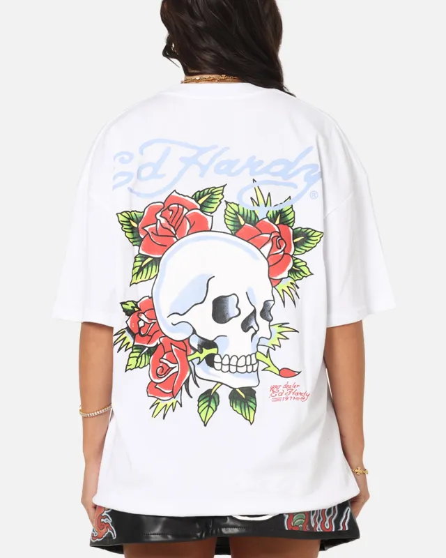 Ed Hardy Death & Bloom T-Shirt White sold by Culture Kings