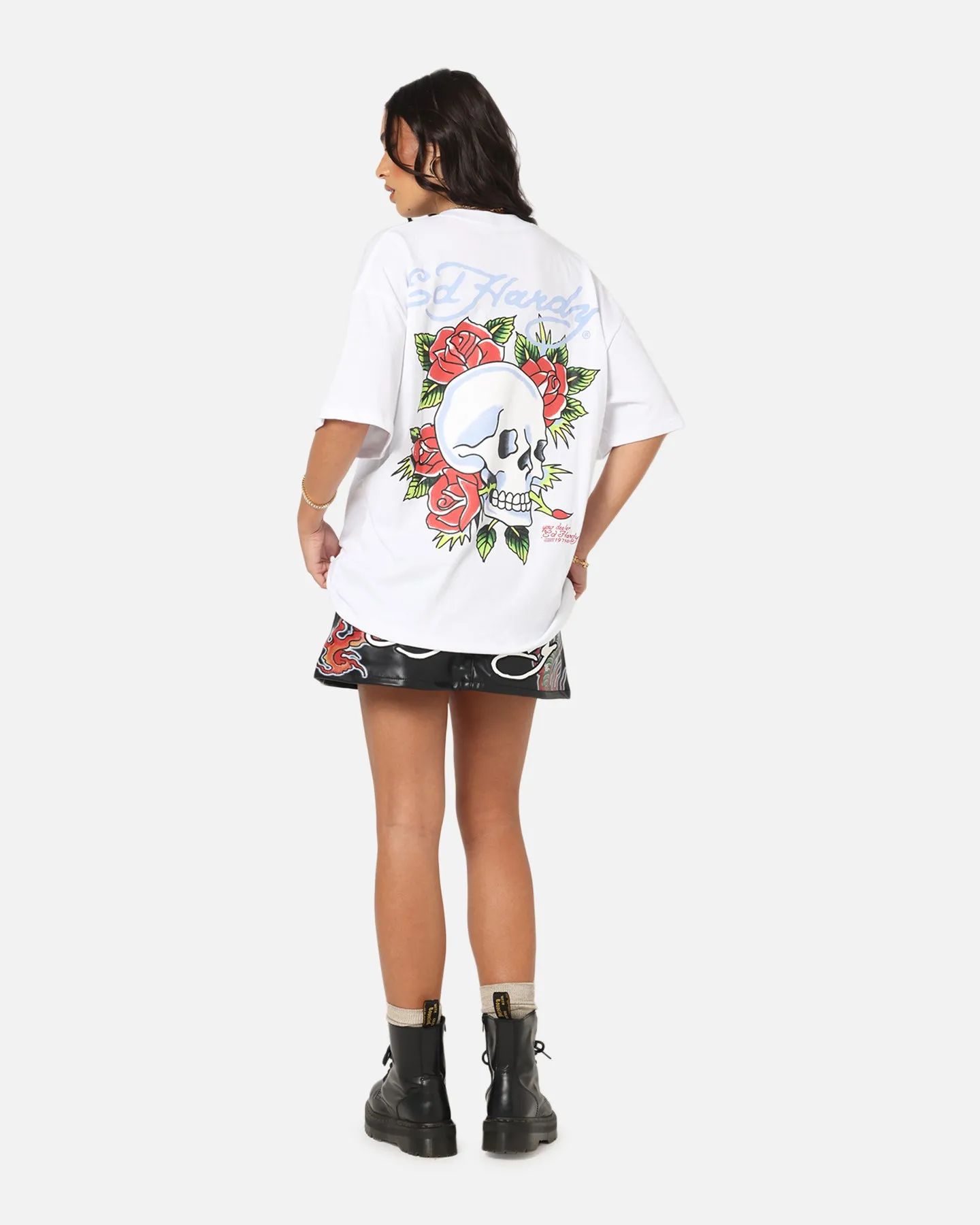 Ed Hardy Death & Bloom T-Shirt White sold by Culture Kings product image thumbnail 3