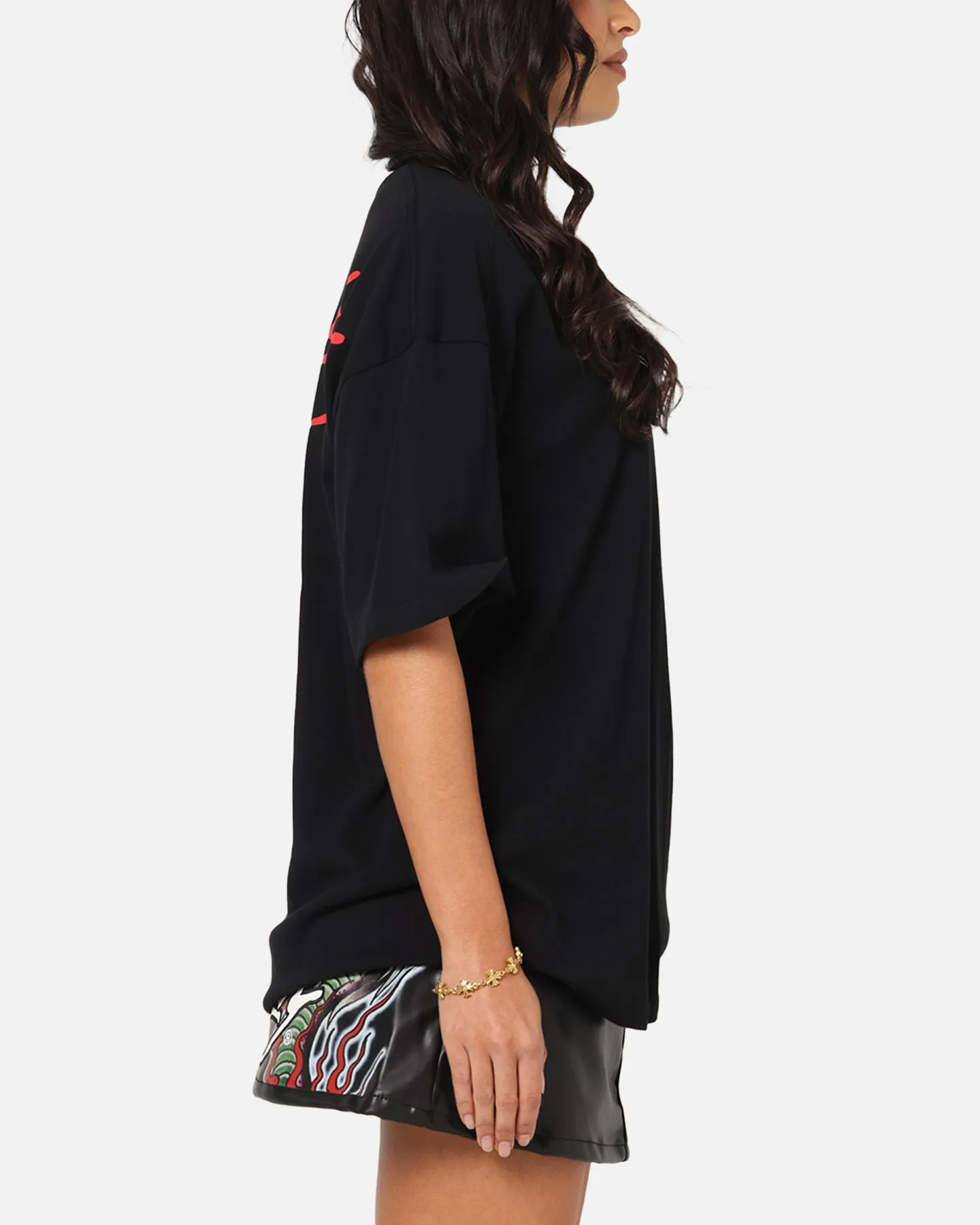 Ed Hardy Flaming Skull T-Shirt Black sold by Culture Kings product image thumbnail 5