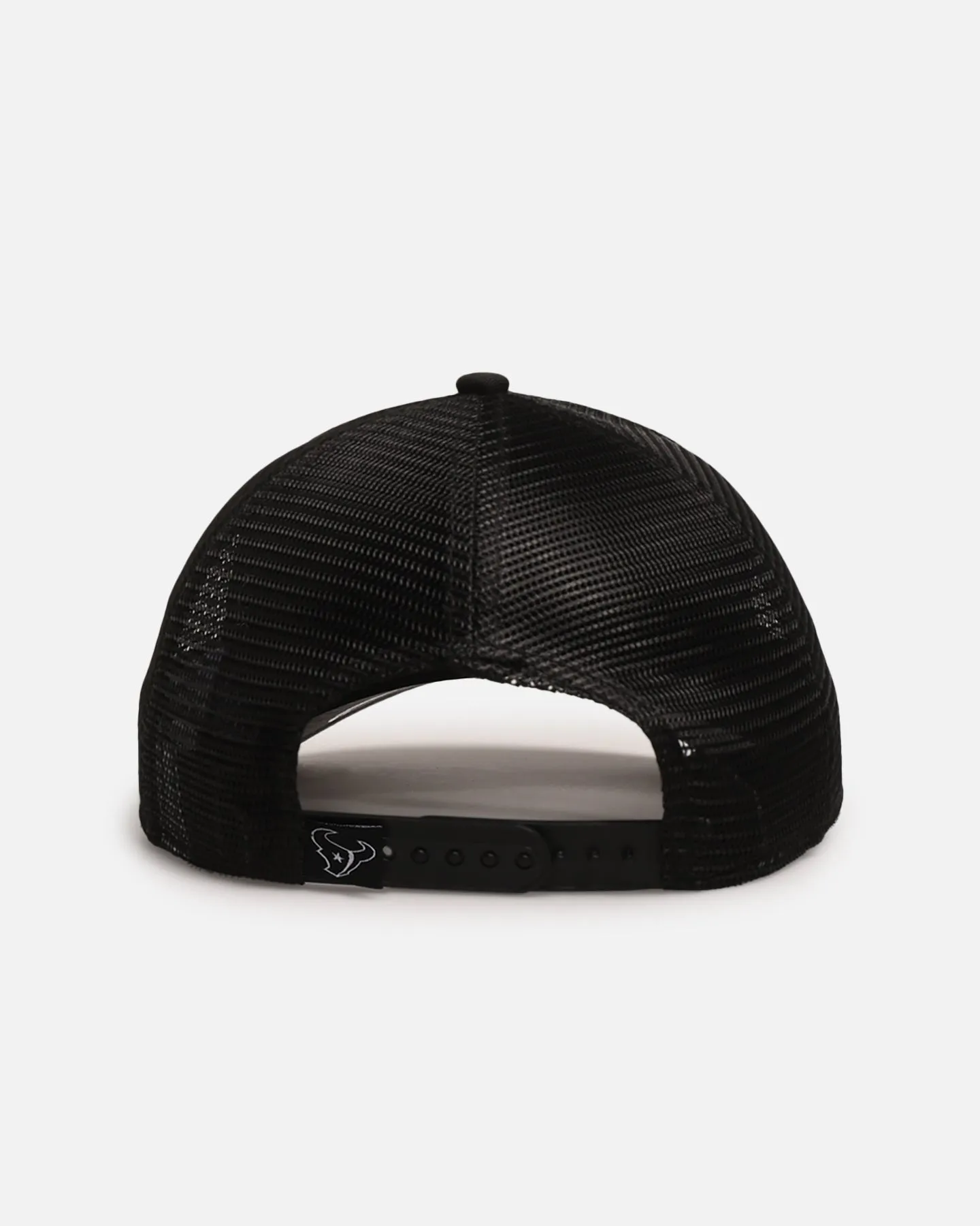 New Era Houston Texans 'Distressed' 9FORTY A-Frame Trucker Snapback Black/White sold by Culture Kings product image thumbnail 2