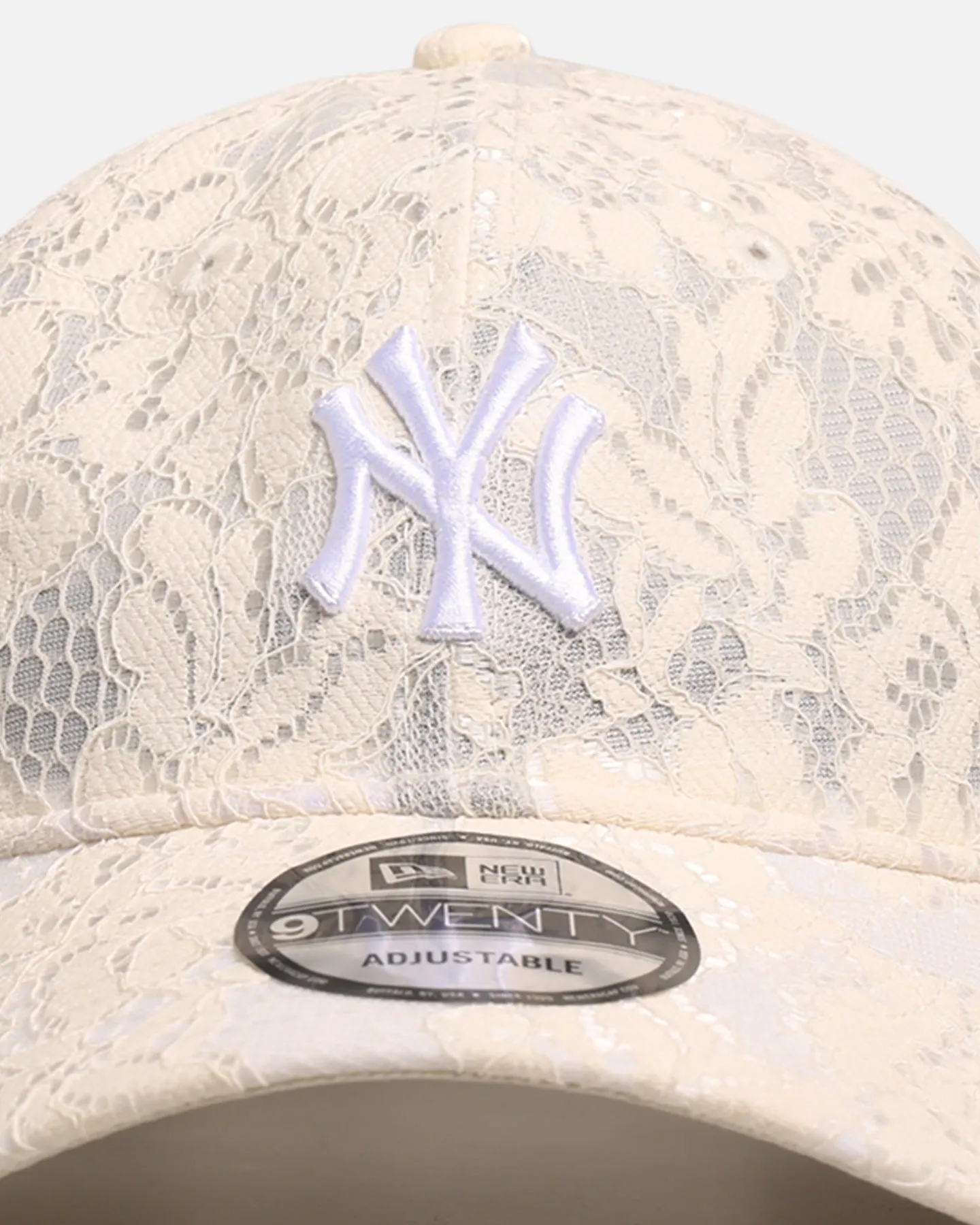 New Era New York Yankees 'Ivory Lace' 9TWENTY Strapback Ivory sold by Culture Kings product image thumbnail 5