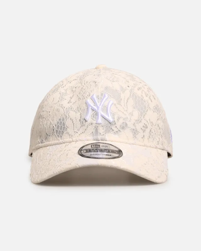 New Era New York Yankees 'Ivory Lace' 9TWENTY Strapback Ivory sold by Culture Kings