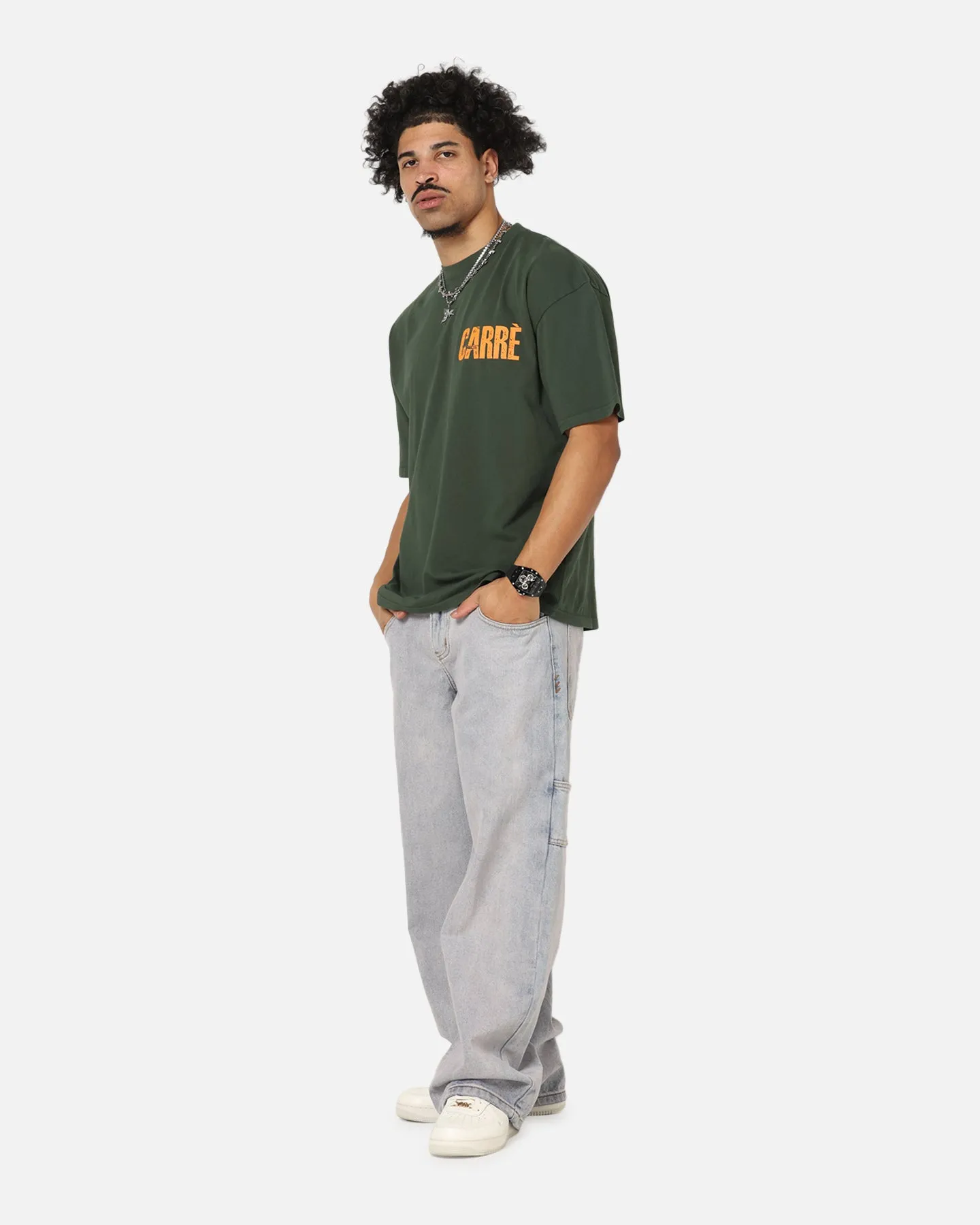 Carre Trenches T-Shirt Pine Green sold by Culture Kings product image thumbnail 4