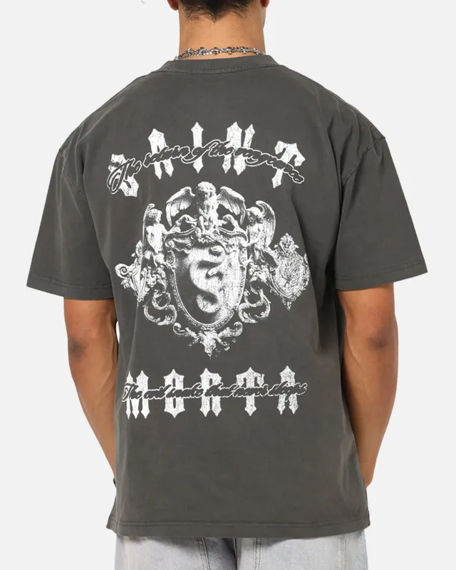 Saint Morta Sleepless Boxy T-Shirt Black Wash sold by Culture Kings