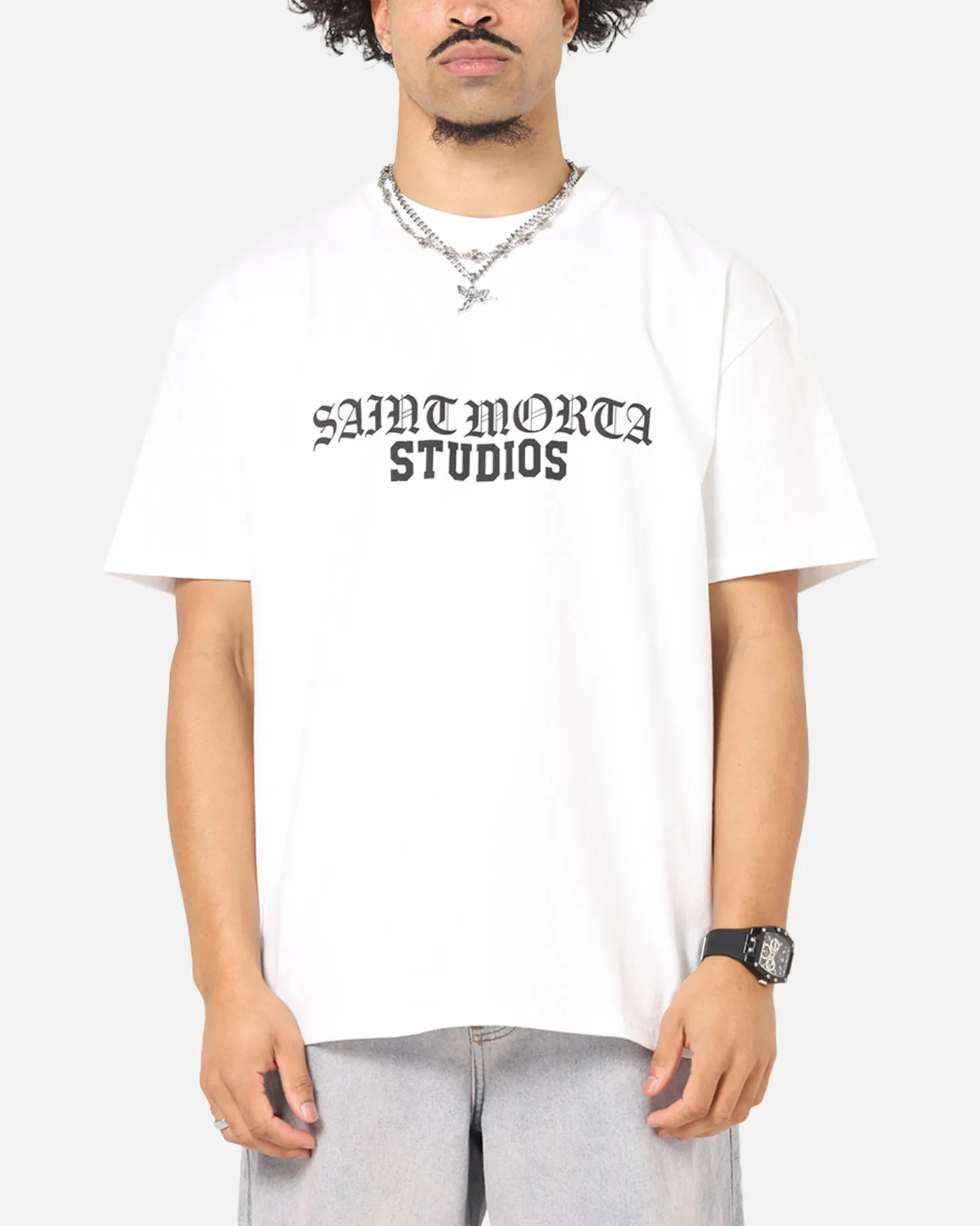 Saint Morta Studios Boxy T-Shirt White sold by Culture Kings
