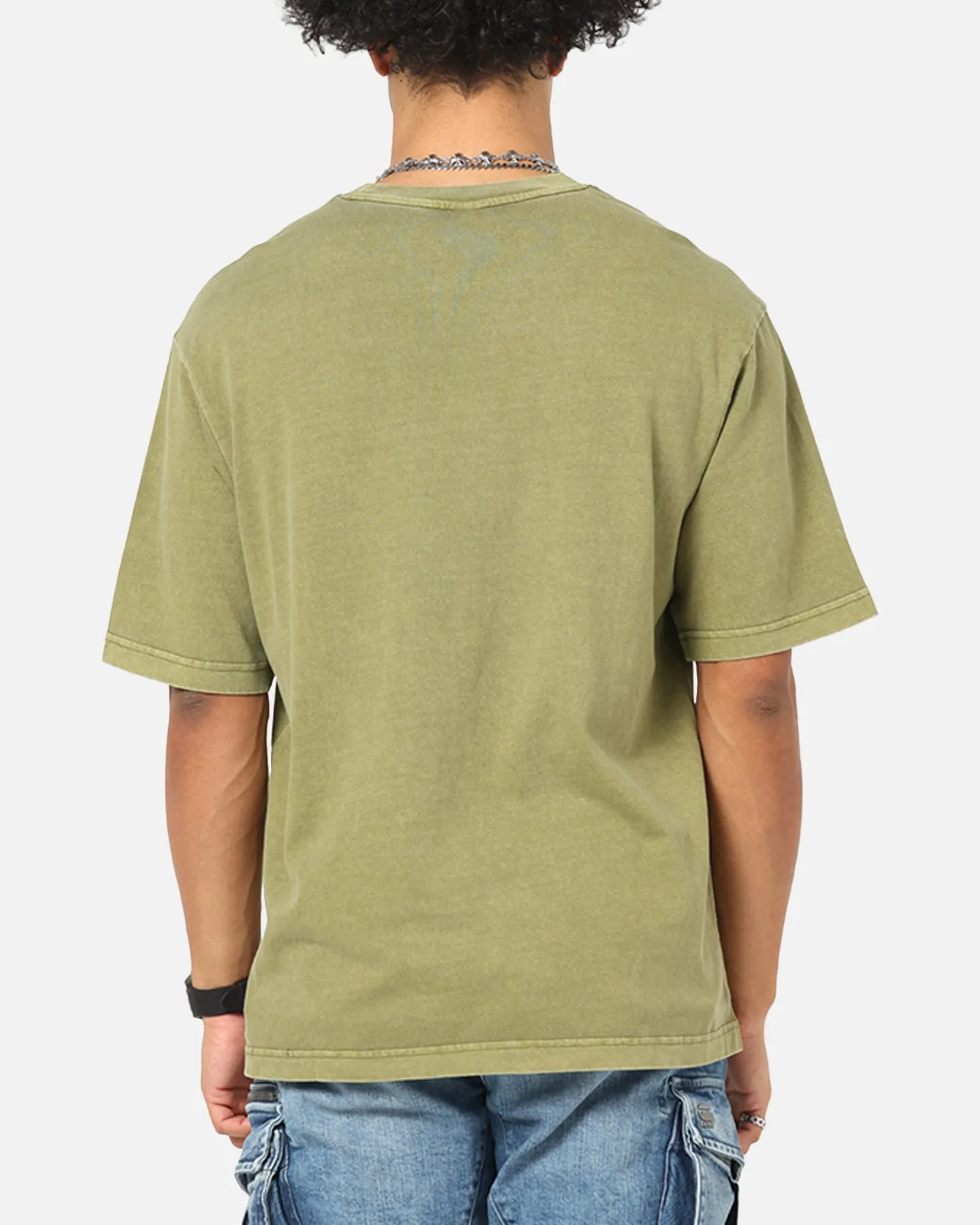 G-Star Overdyed Center Chest Boxy T-Shirt Turf Green sold by Culture Kings product image thumbnail 3