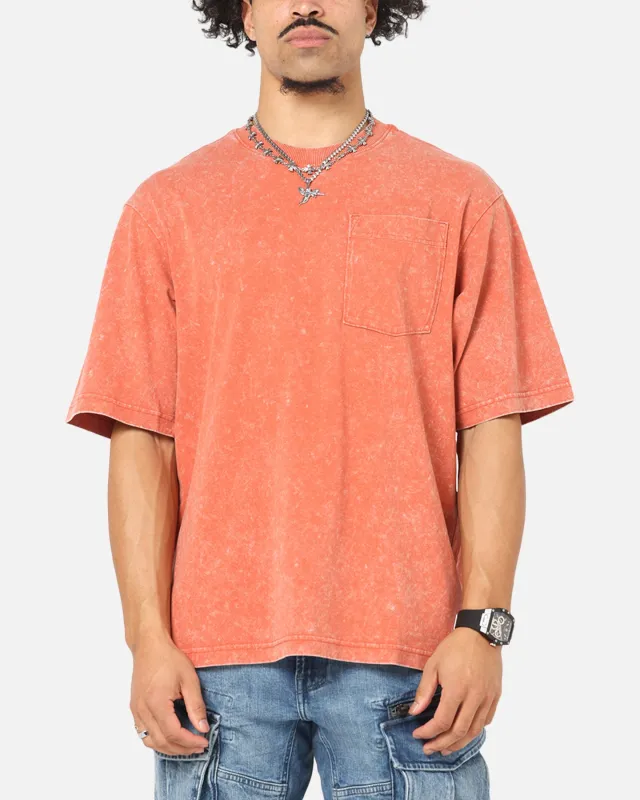 G-Star Acid Wash Boxy T-Shirt Red made by Culture Kings