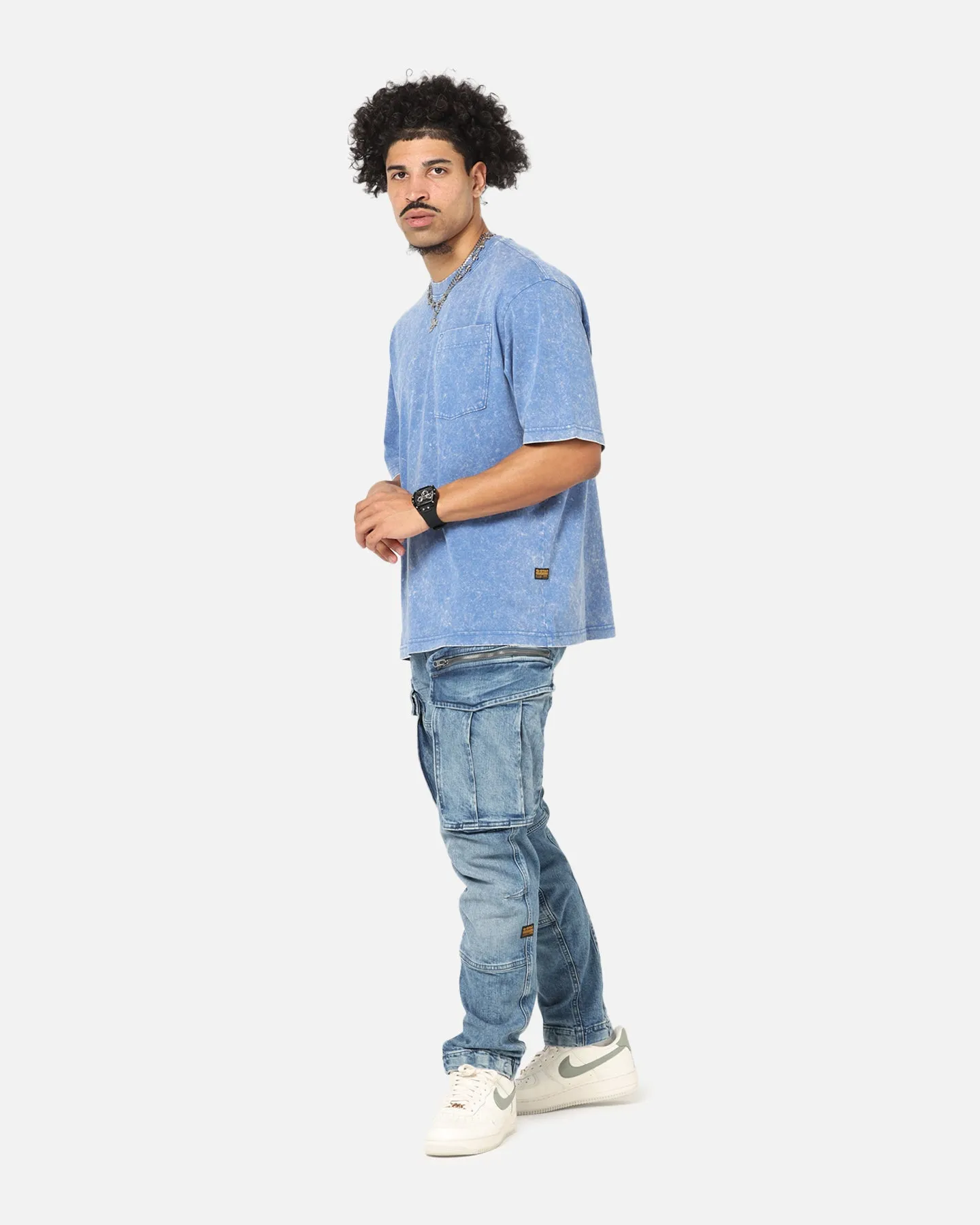G-Star Acid Wash Boxy T-Shirt Blue sold by Culture Kings product image thumbnail 2
