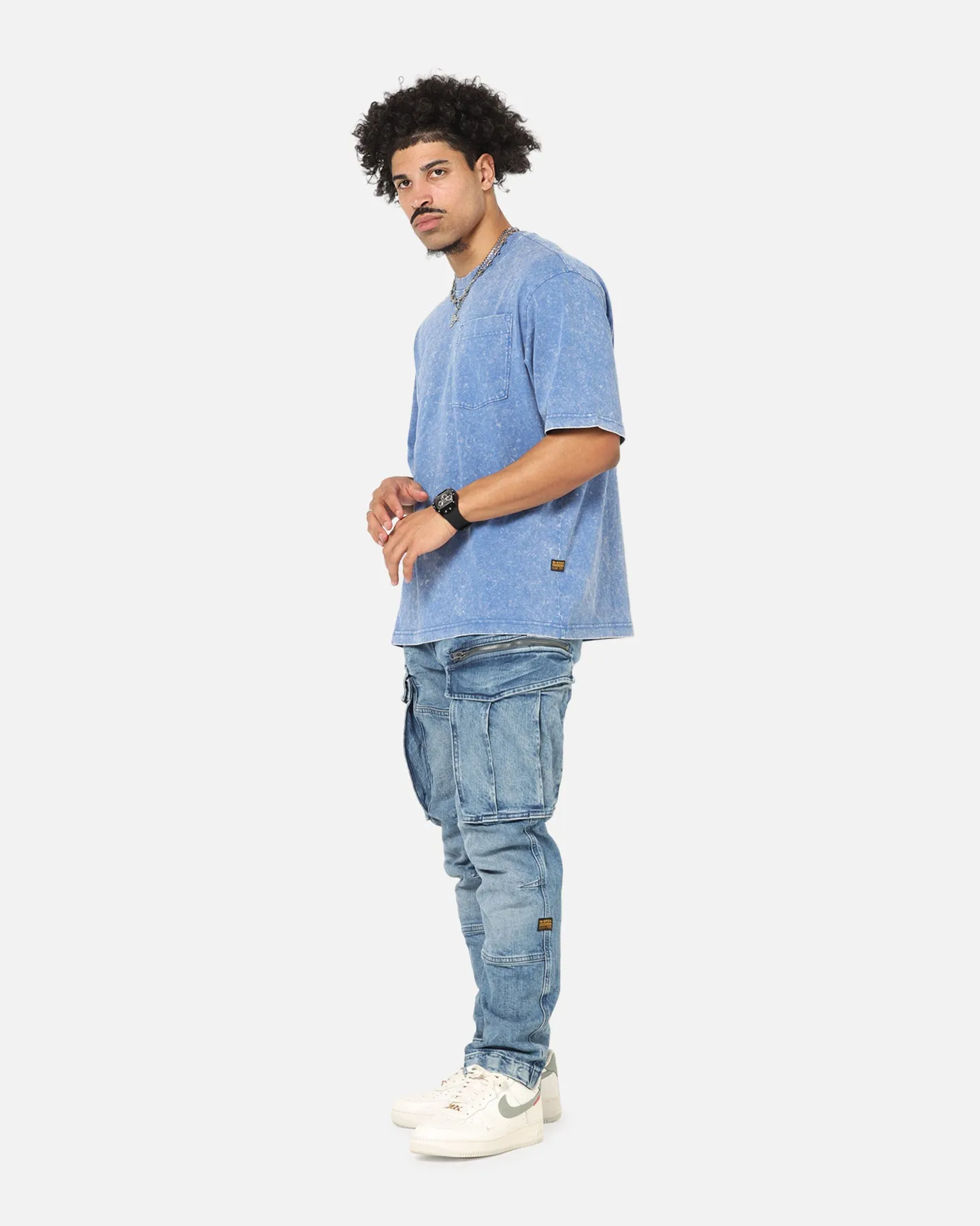 G-Star Rovic Zip 3D Tapered Denim Jeans Faded Blue sold by Culture Kings product image thumbnail 2